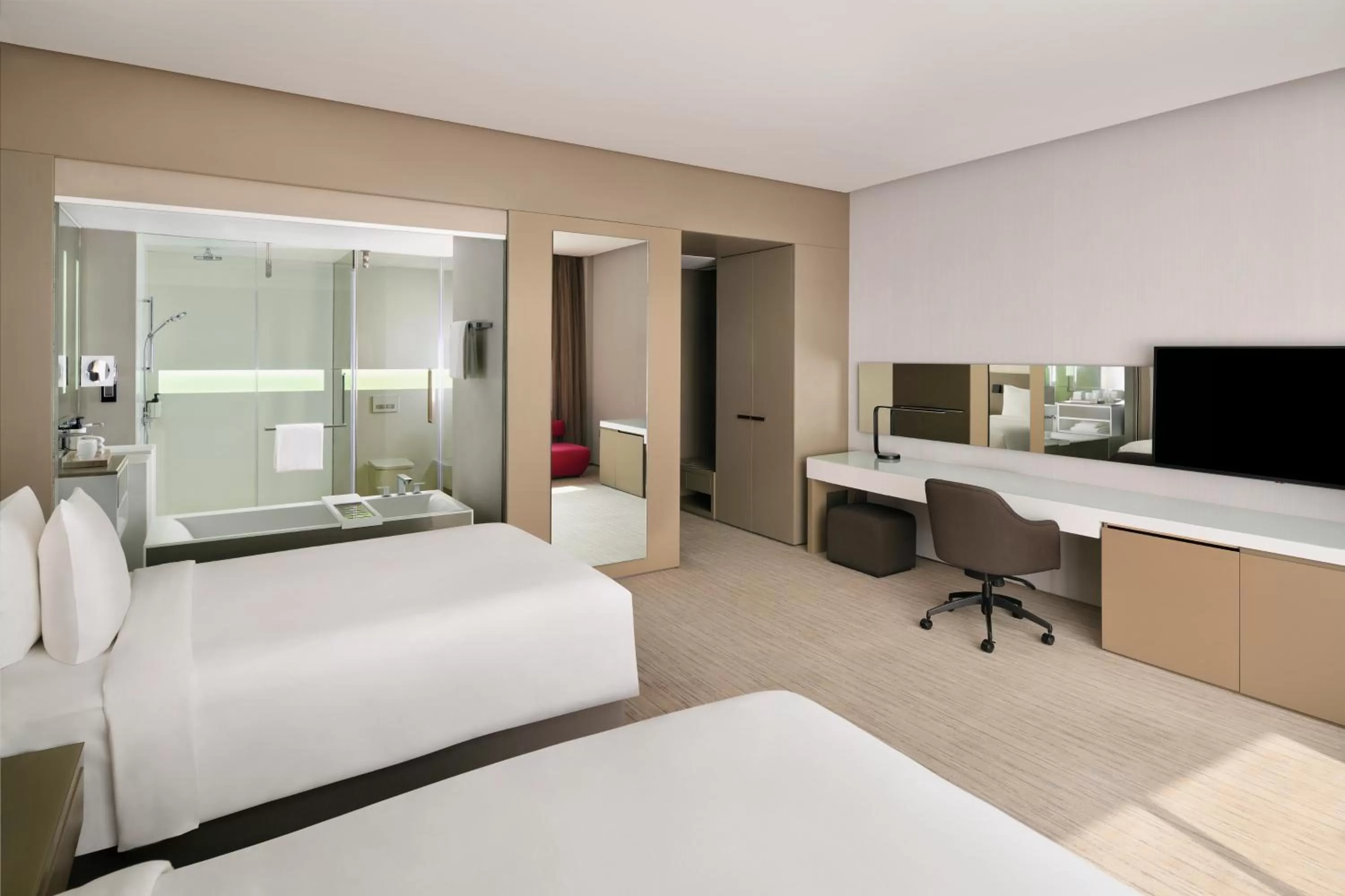 Classic Twin Room with Balcony in InterContinental Dubai Marina by IHG