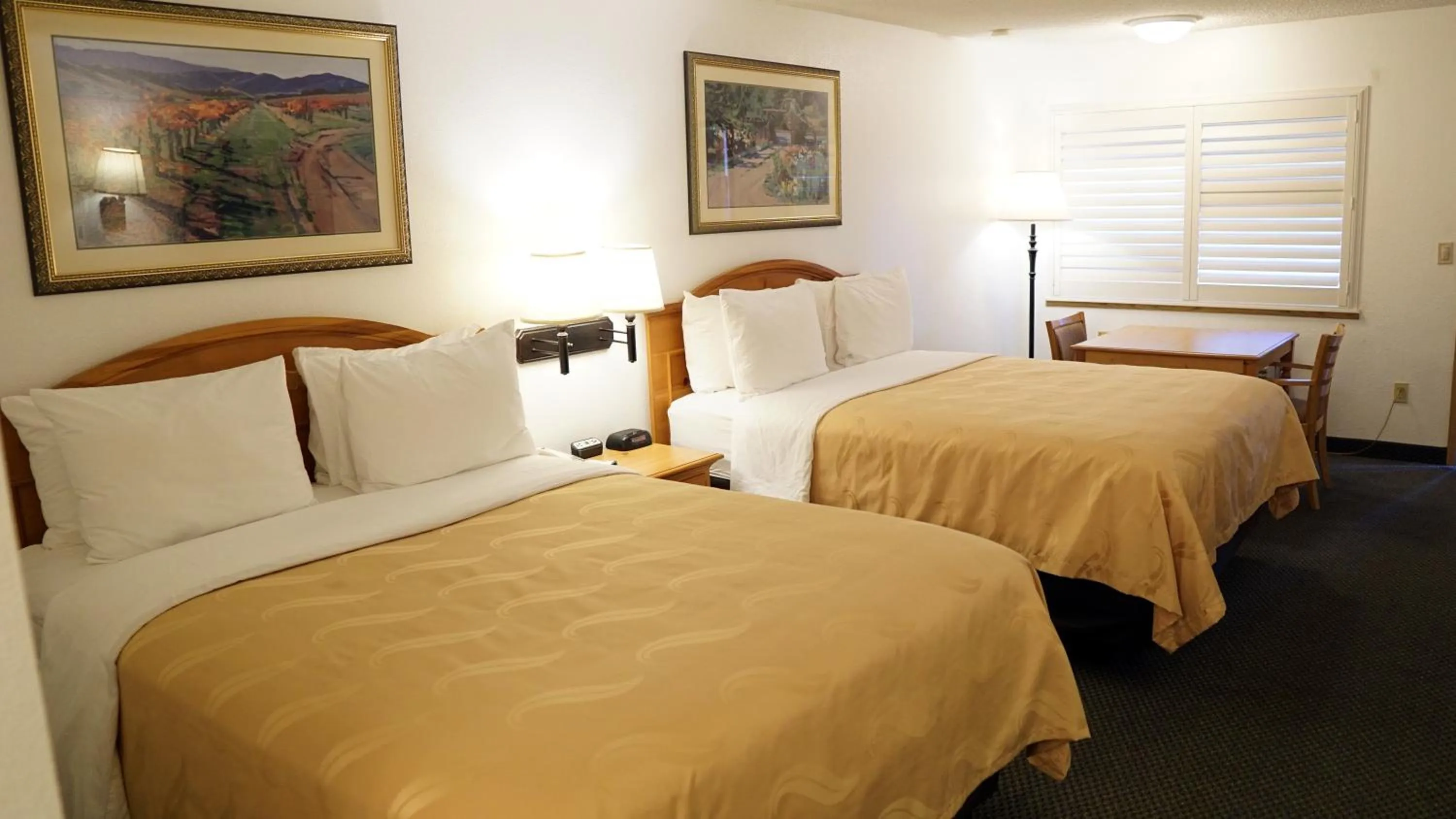 Quadruple Room with Two Queen Beds - Non Smoking in Quality Inn Near Fort Hunter Liggett
