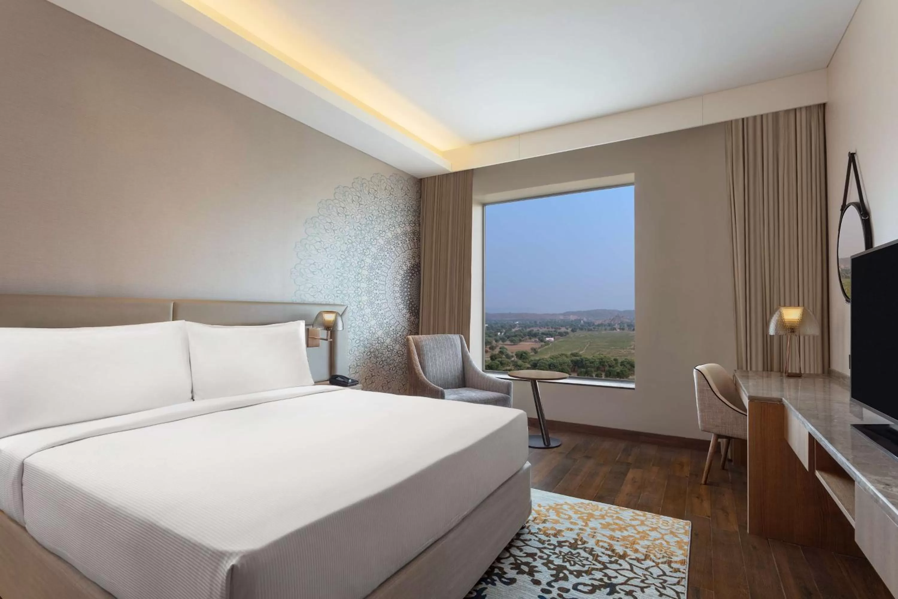Deluxe King Room - single occupancy in DoubleTree By Hilton Jaipur Amer