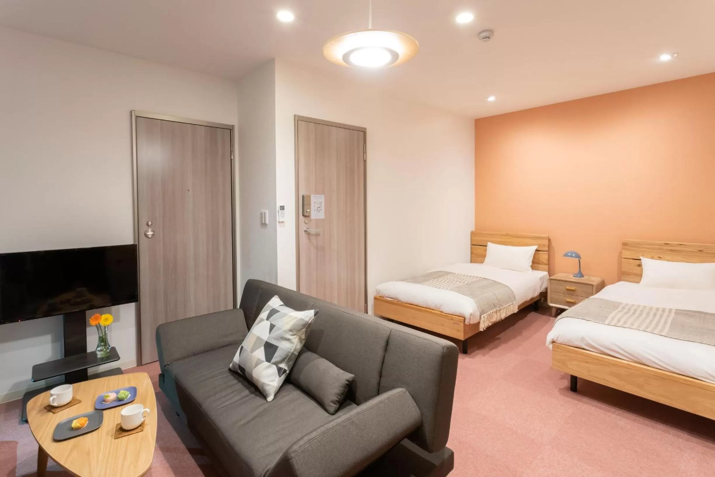 Standard Twin Room with Sofa in PLAYSIS East Tokyo