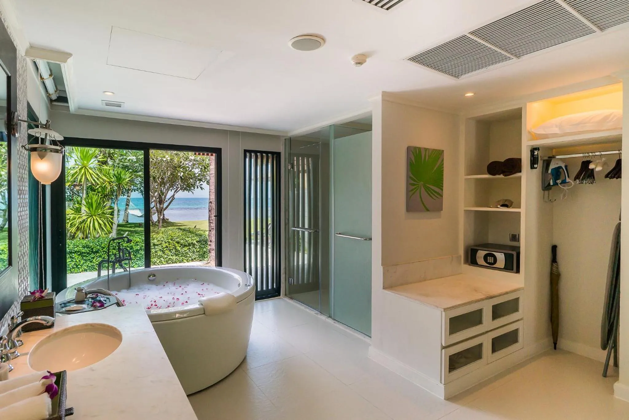 Bathroom, Bed in InterContinental Koh Samui Resort by IHG