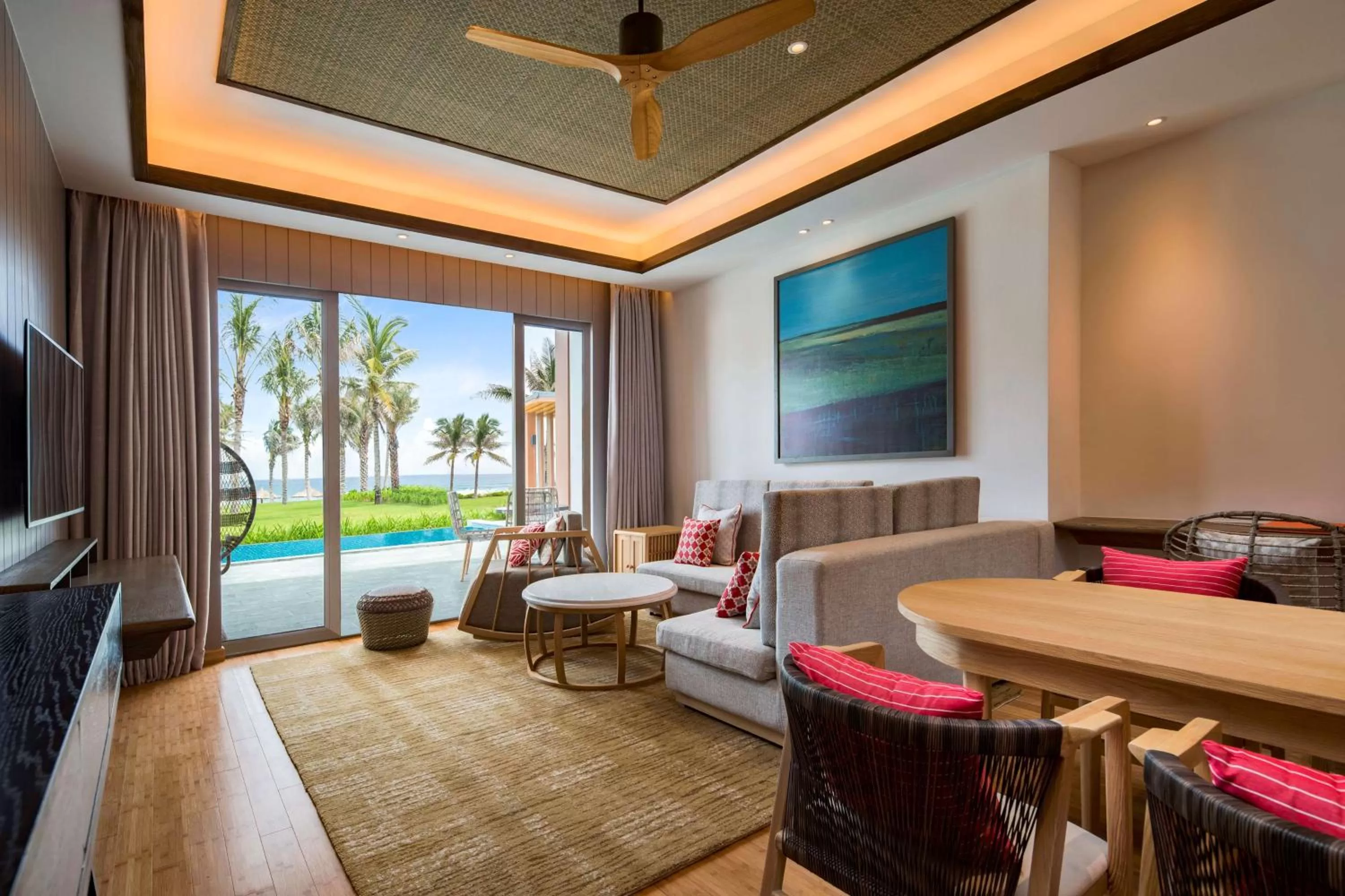 Two-Bedroom Beachfront Pool Villa - Free Access to Executive Lounge in Radisson Blu Resort Cam Ranh