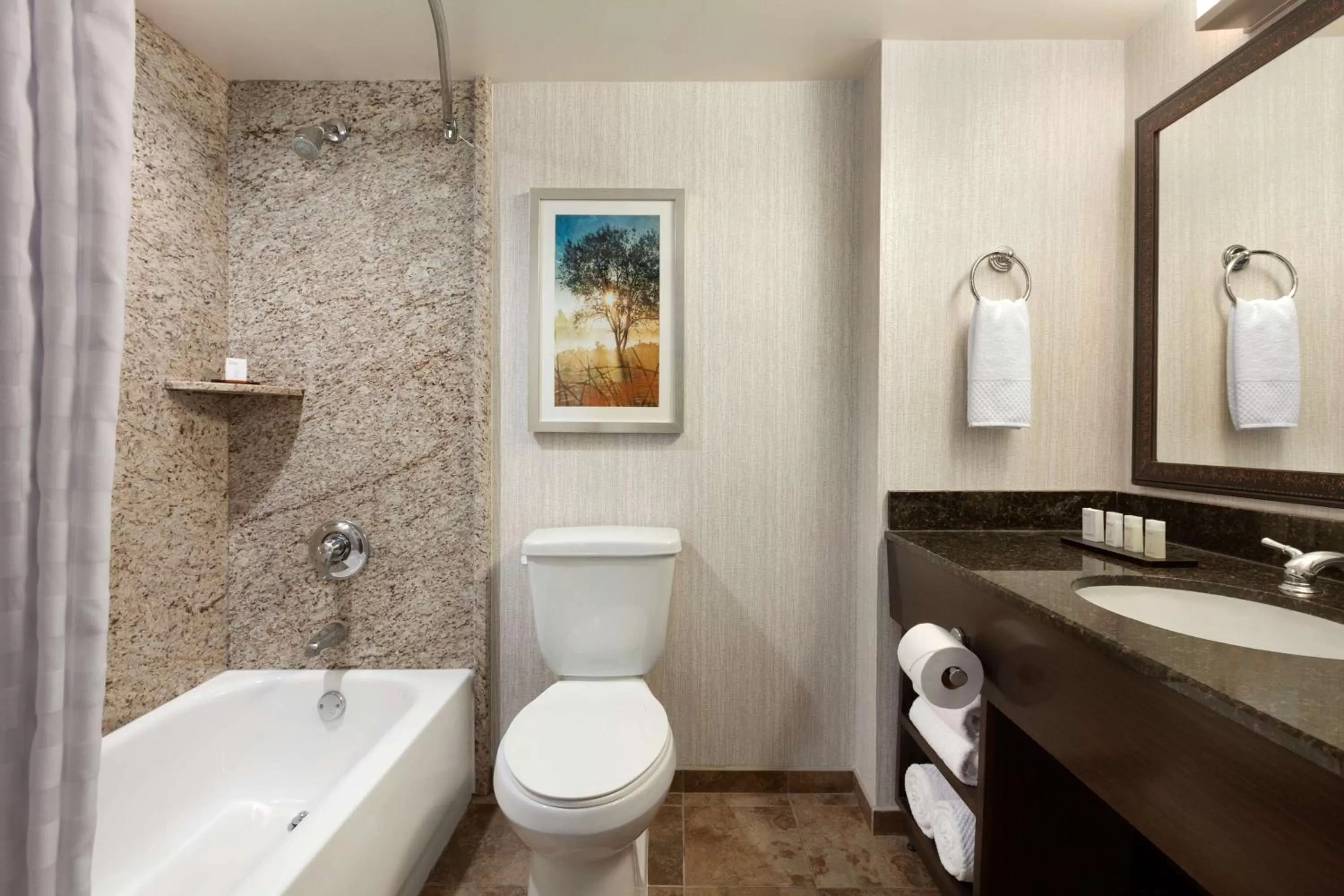 Two-Room Queen Suite with Mountain View in Embassy Suites by Hilton Brea - North Orange County
