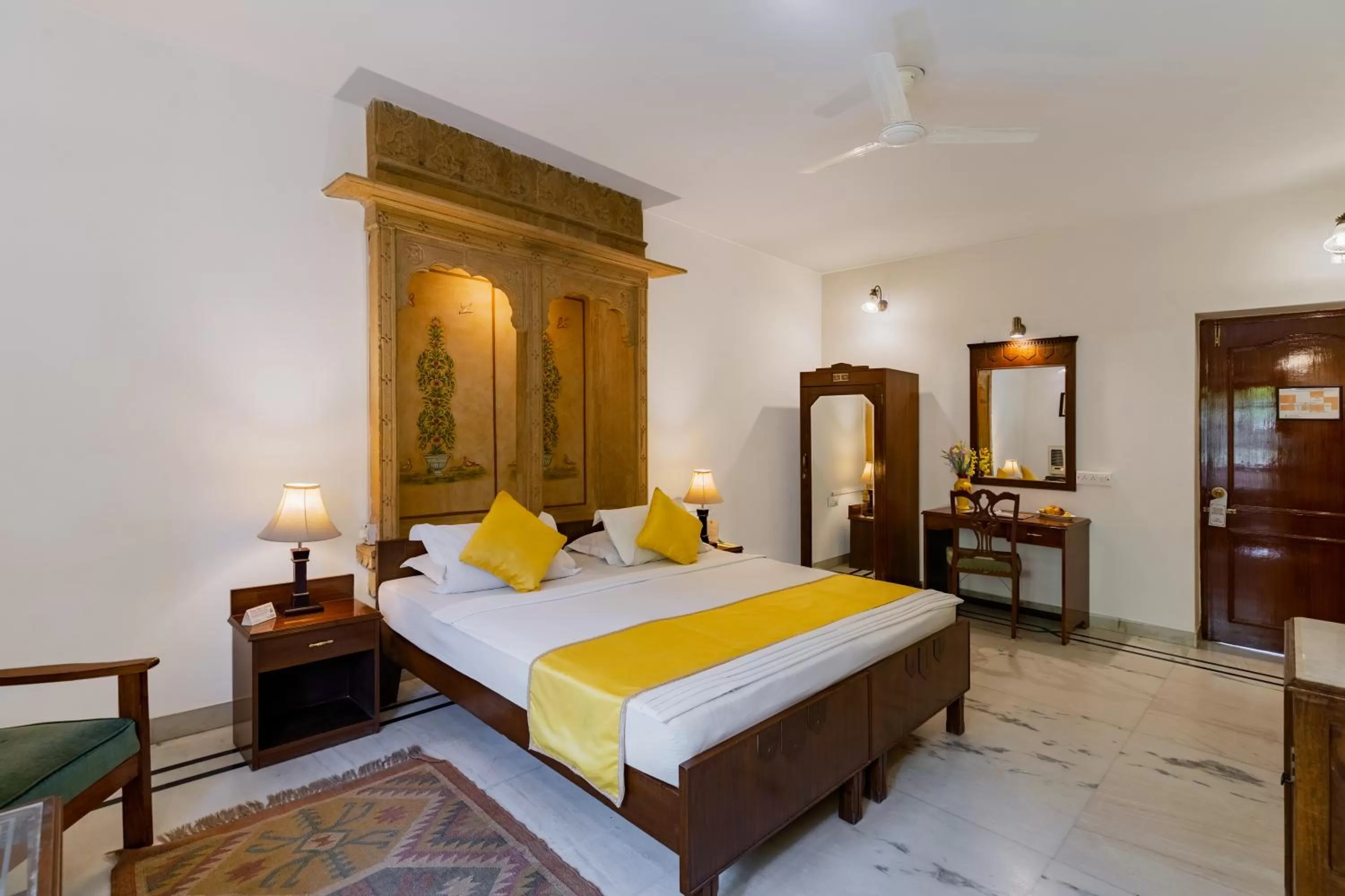 Deluxe Double Room in WelcomHeritage Mandir Palace