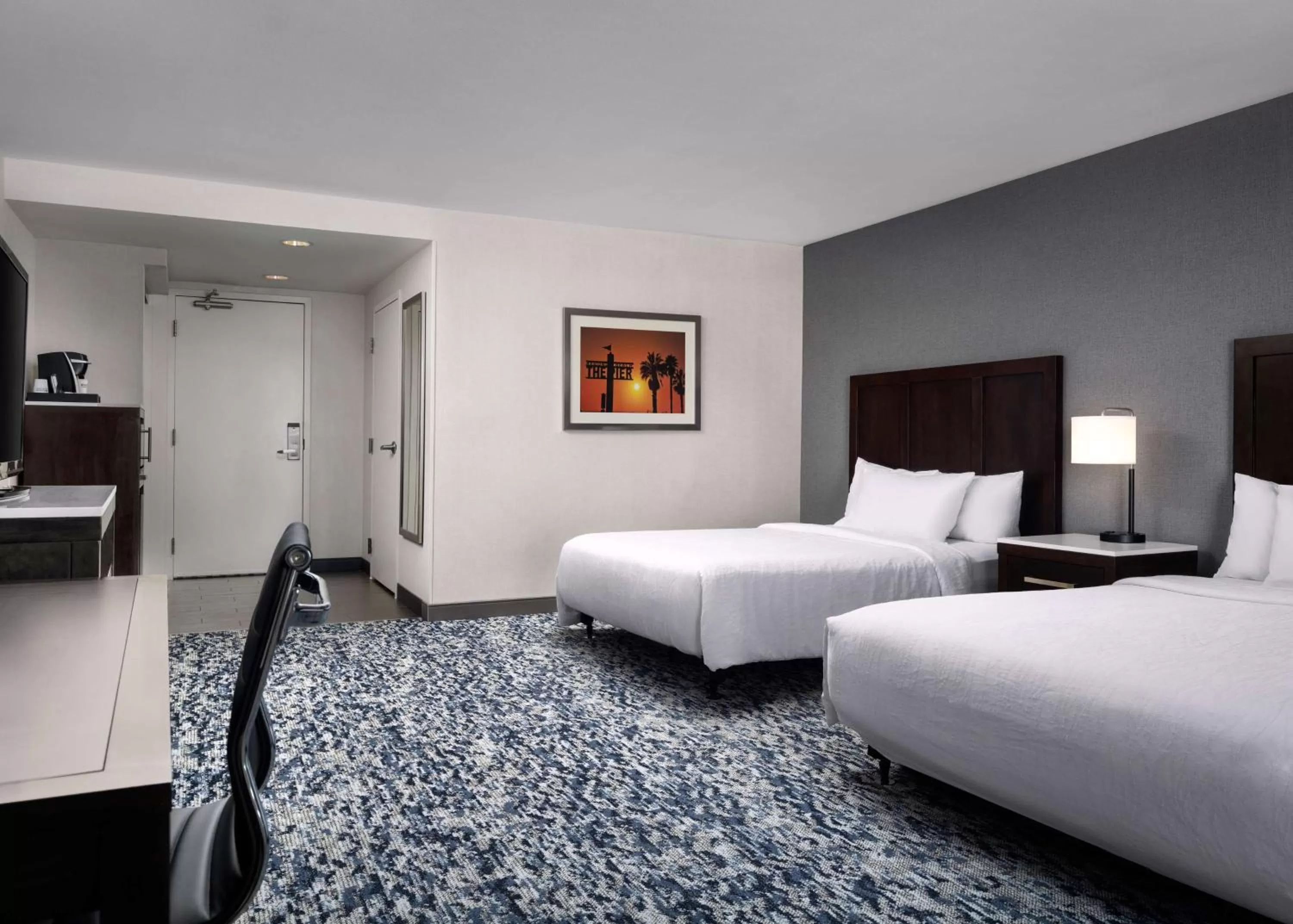 Two Queen Suite - Hearing Accessible  in Hilton Garden Inn Los Angeles/Redondo Beach