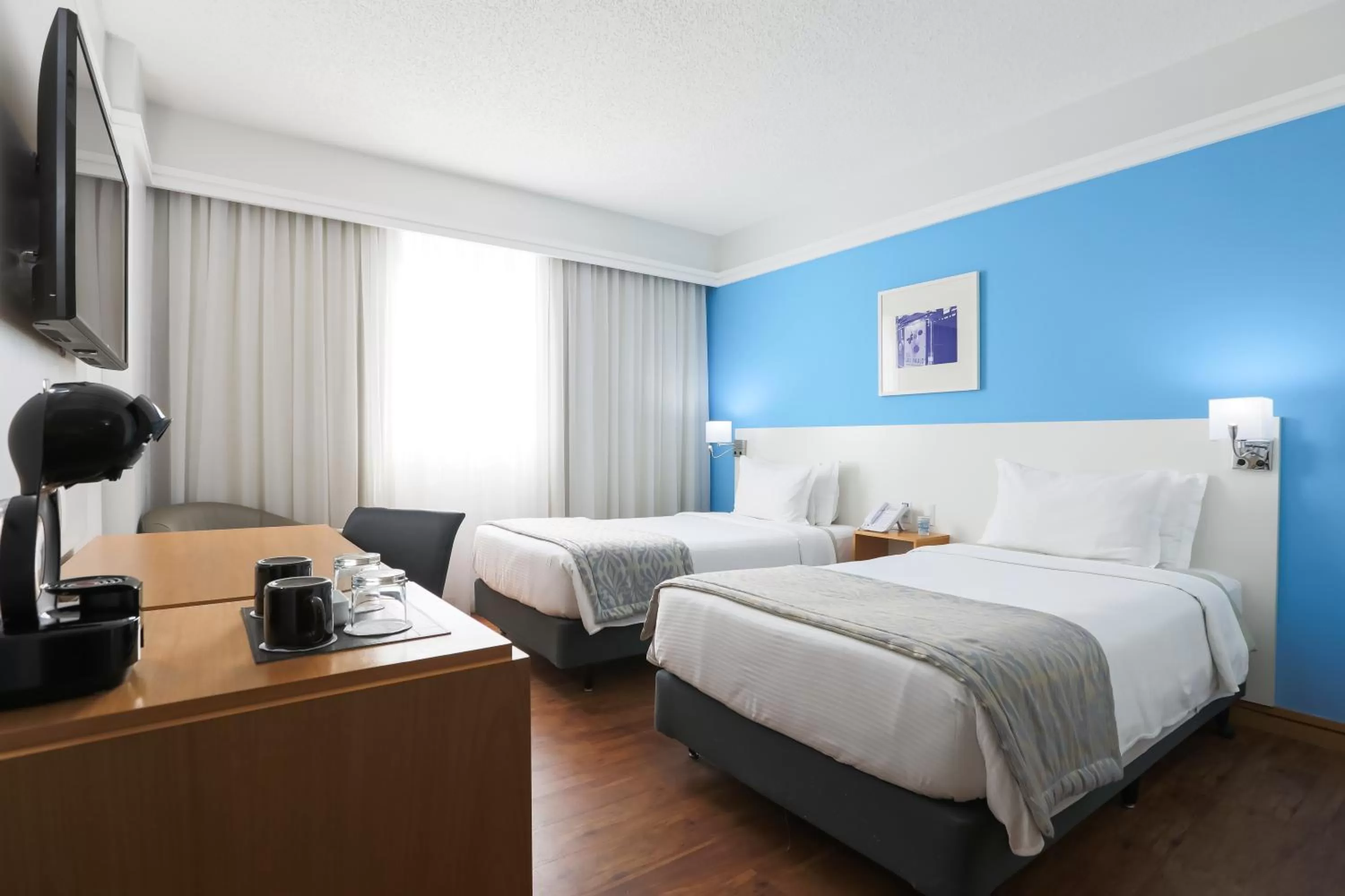 Premium Twin Room - single occupancy in Slaviero São Paulo Downtown