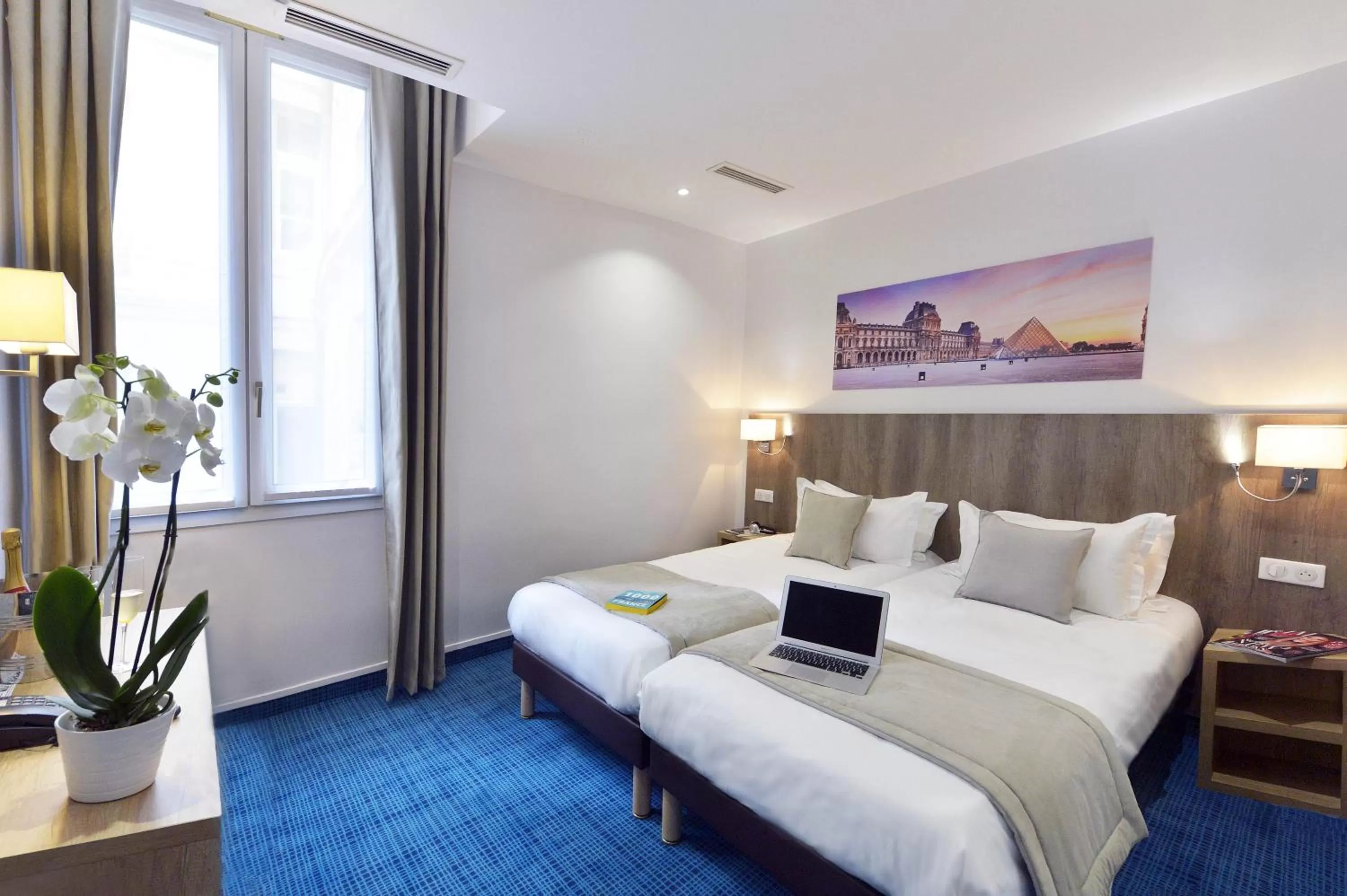 Superior Twin Room in Hôtel Eugénie