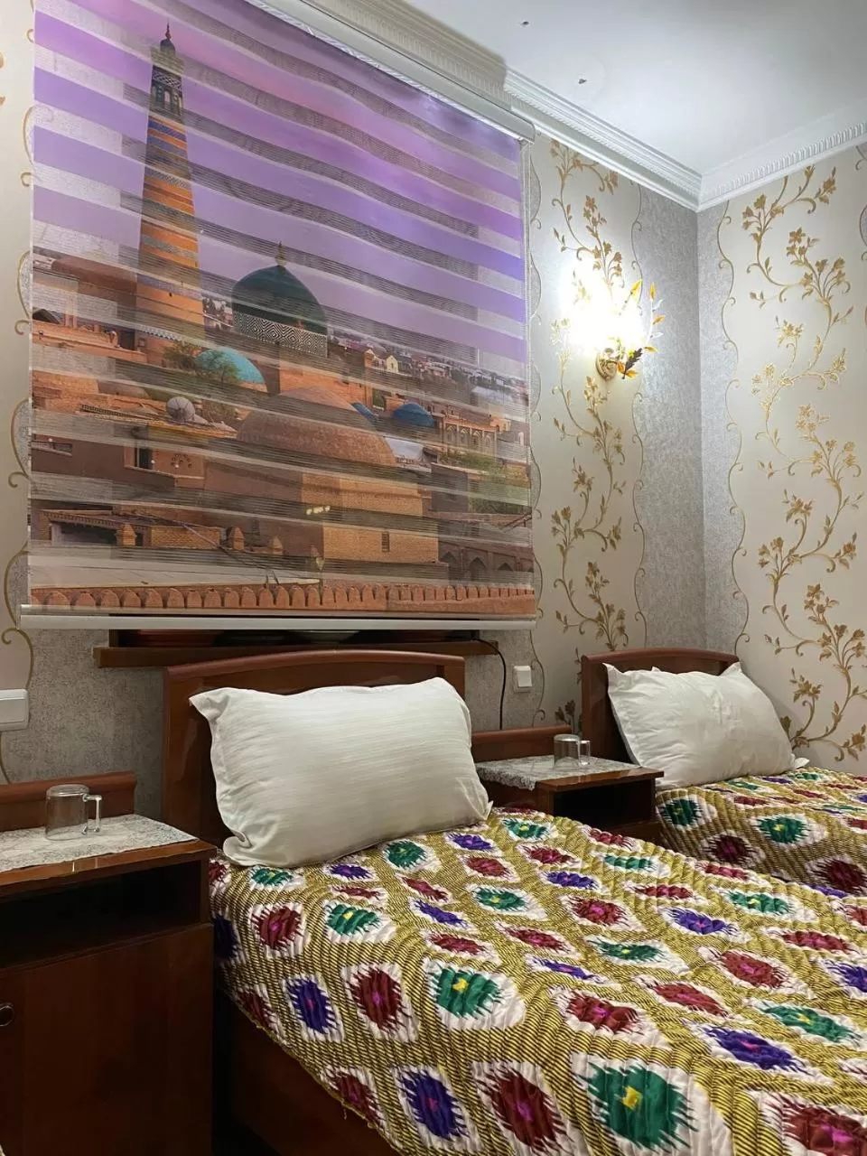 Double Room with Two Double Beds in Khiva Otabek B&B HOTEL