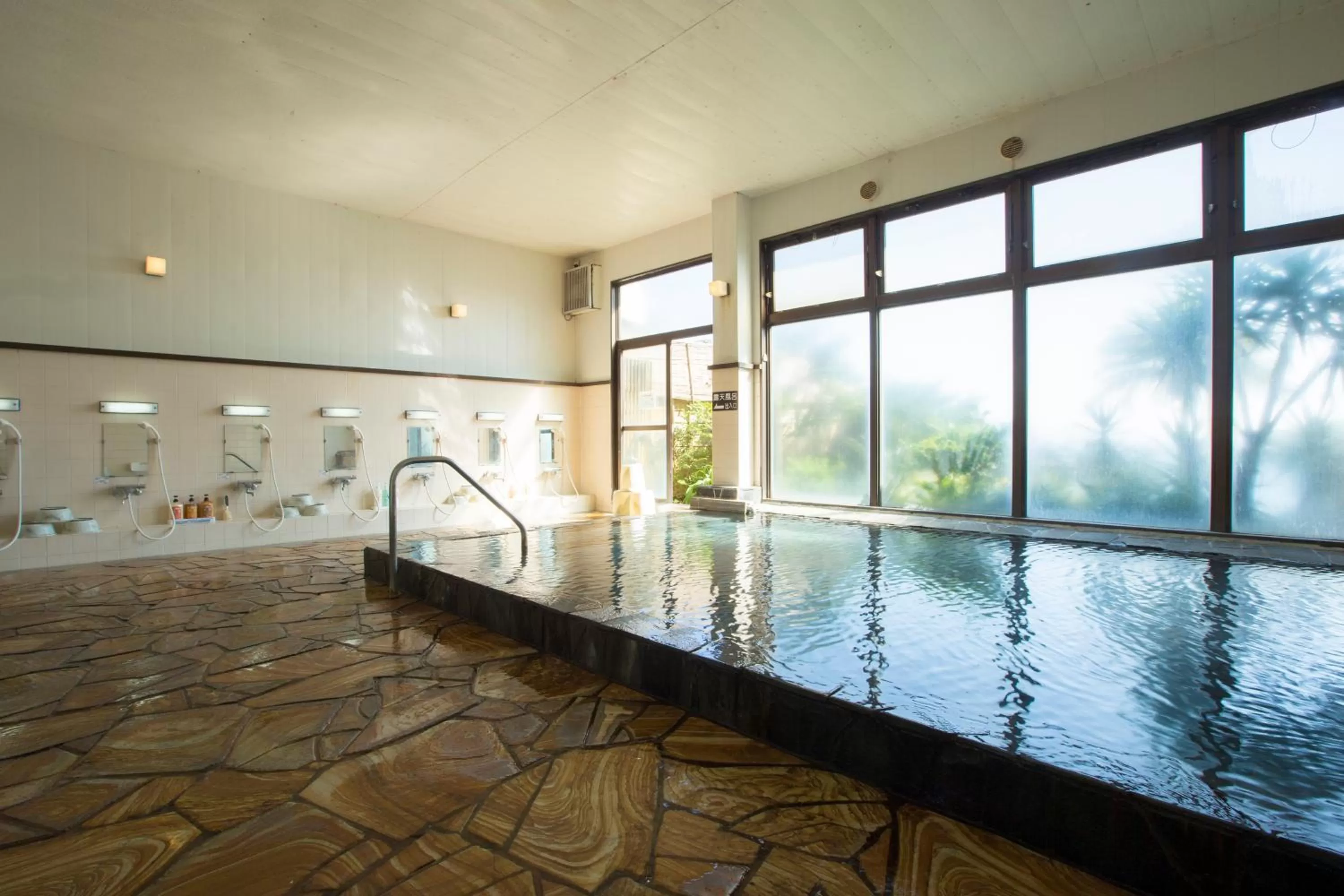 Hot Spring Bath in Ibusuki Royal Hotel