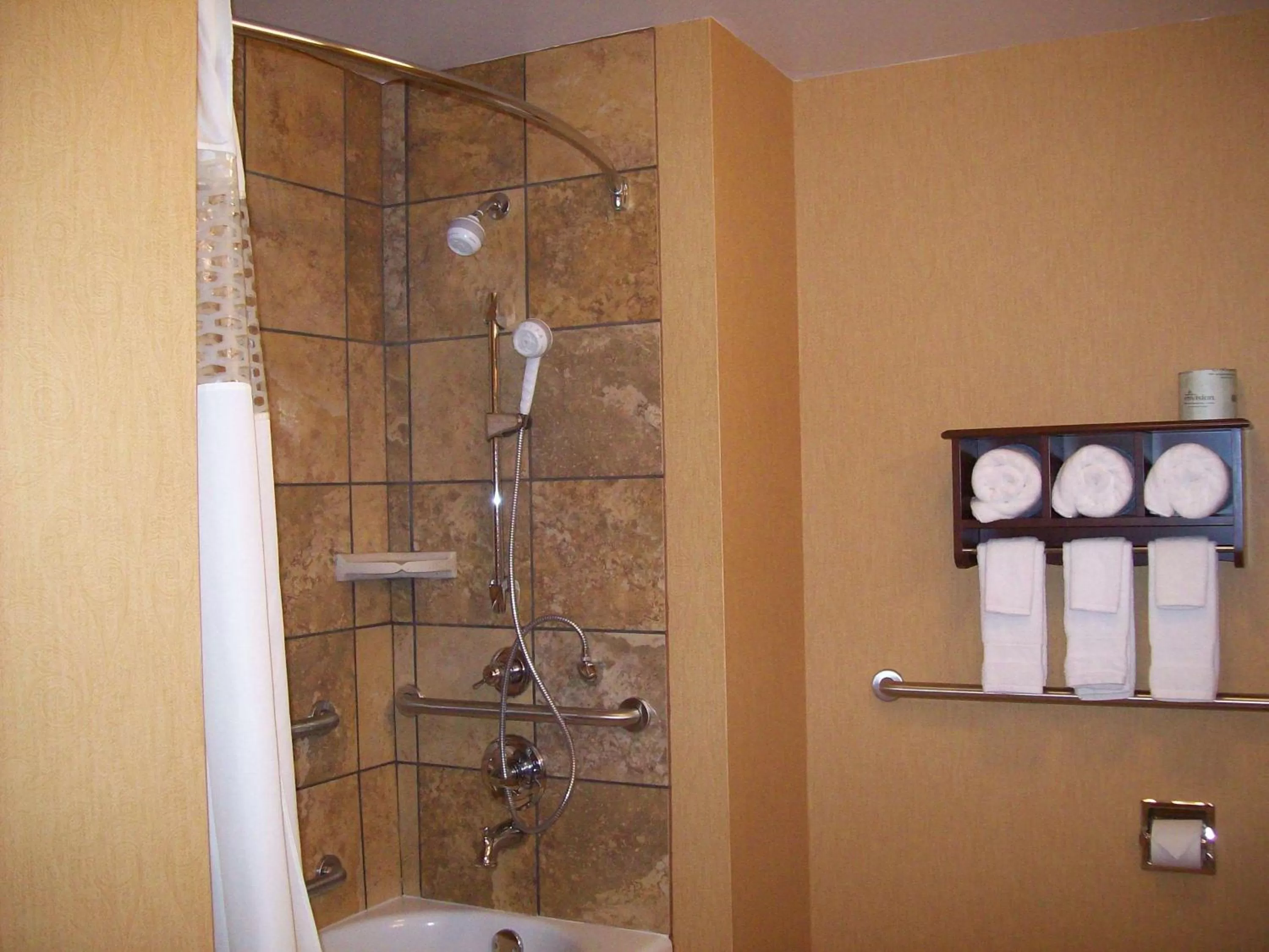 Bathroom in Hampton Inn & Suites Wiggins