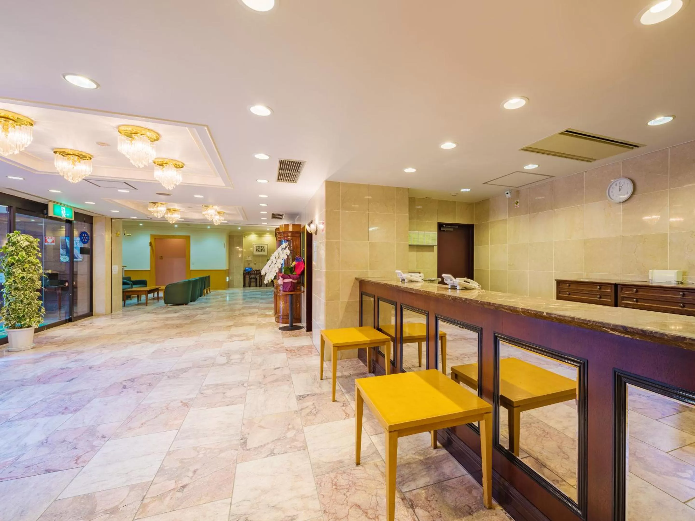 Lobby or reception in Hotel Ace Morioka