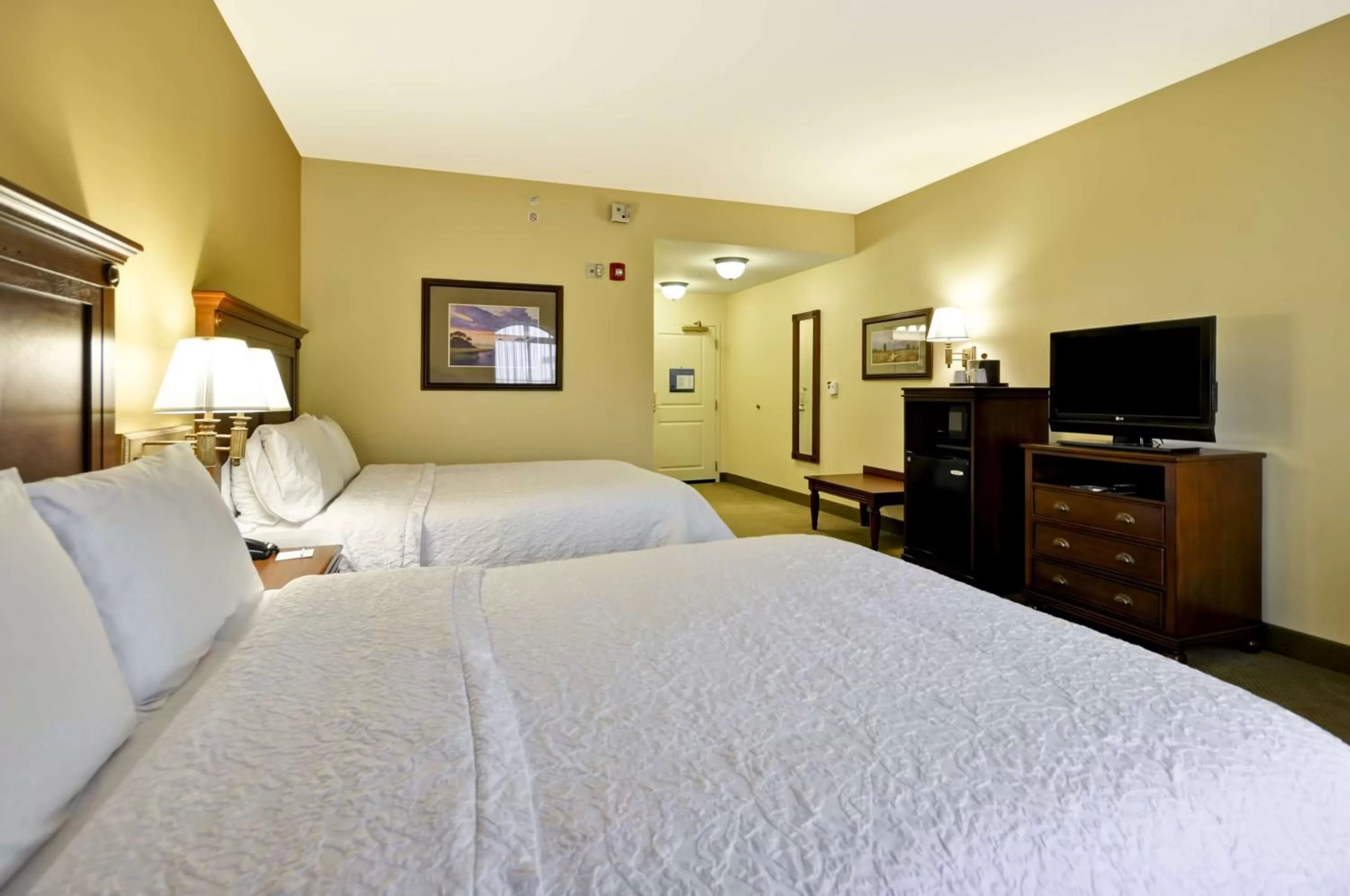 Queen Room with Two Queen Beds - Hearing Access/Non-Smoking in Hampton Inn & Suites North Charleston-University Boulevard