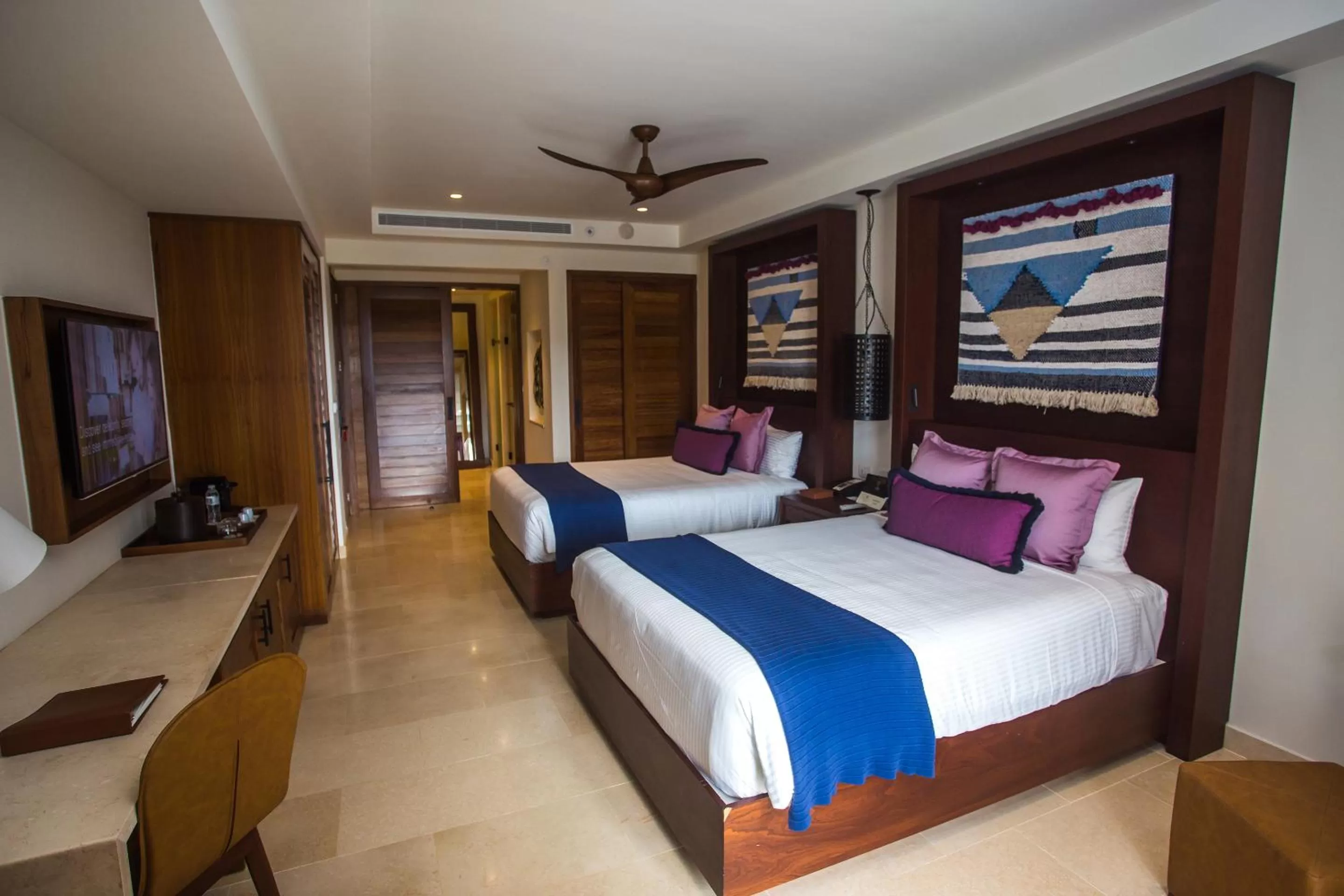 Preferred Club Jr. Suite Swim Out Pool View with double beds (2 Adults) in Secrets Cap Cana Resort & Spa - Adults Only