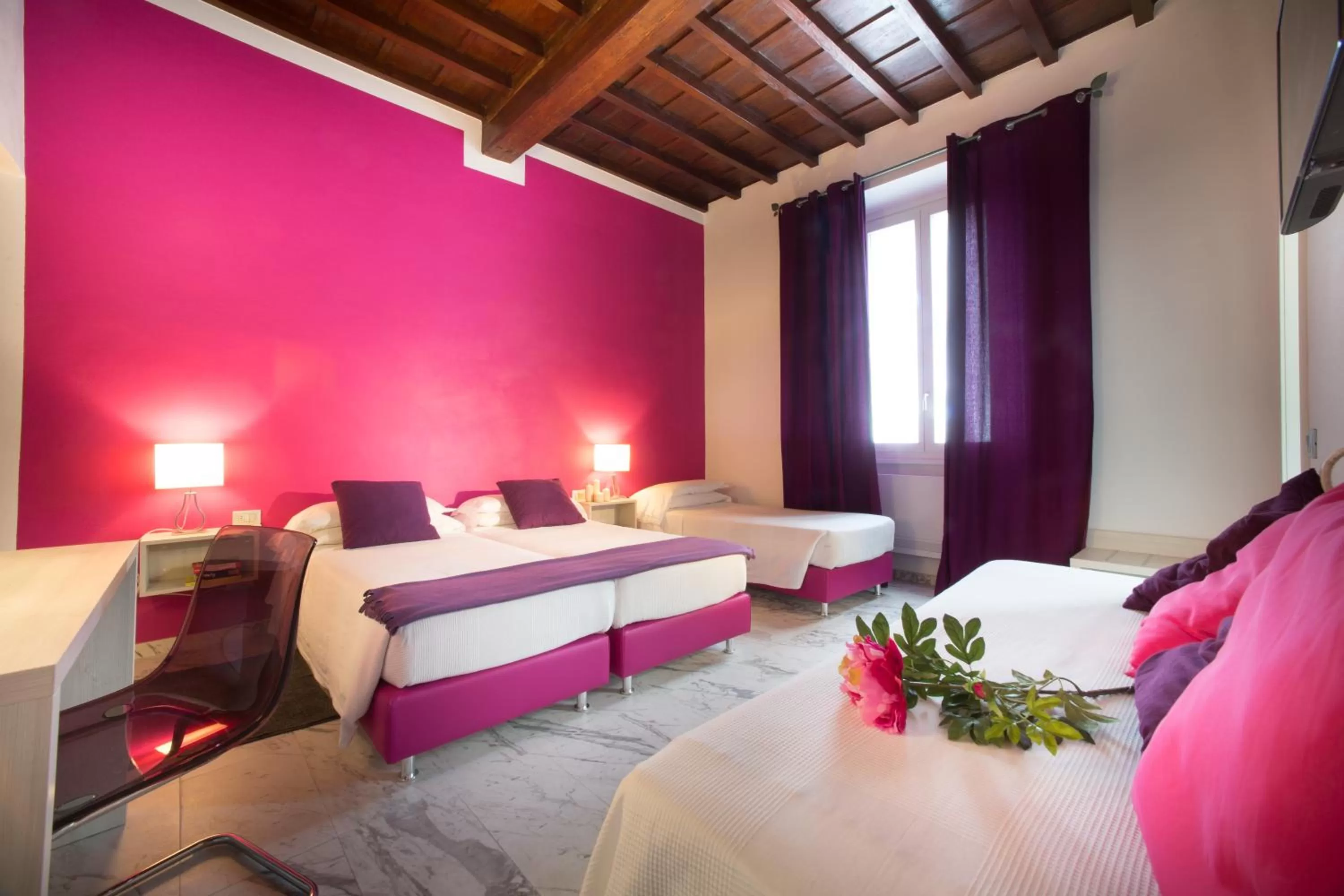 Quadruple Room in Hotel Boston