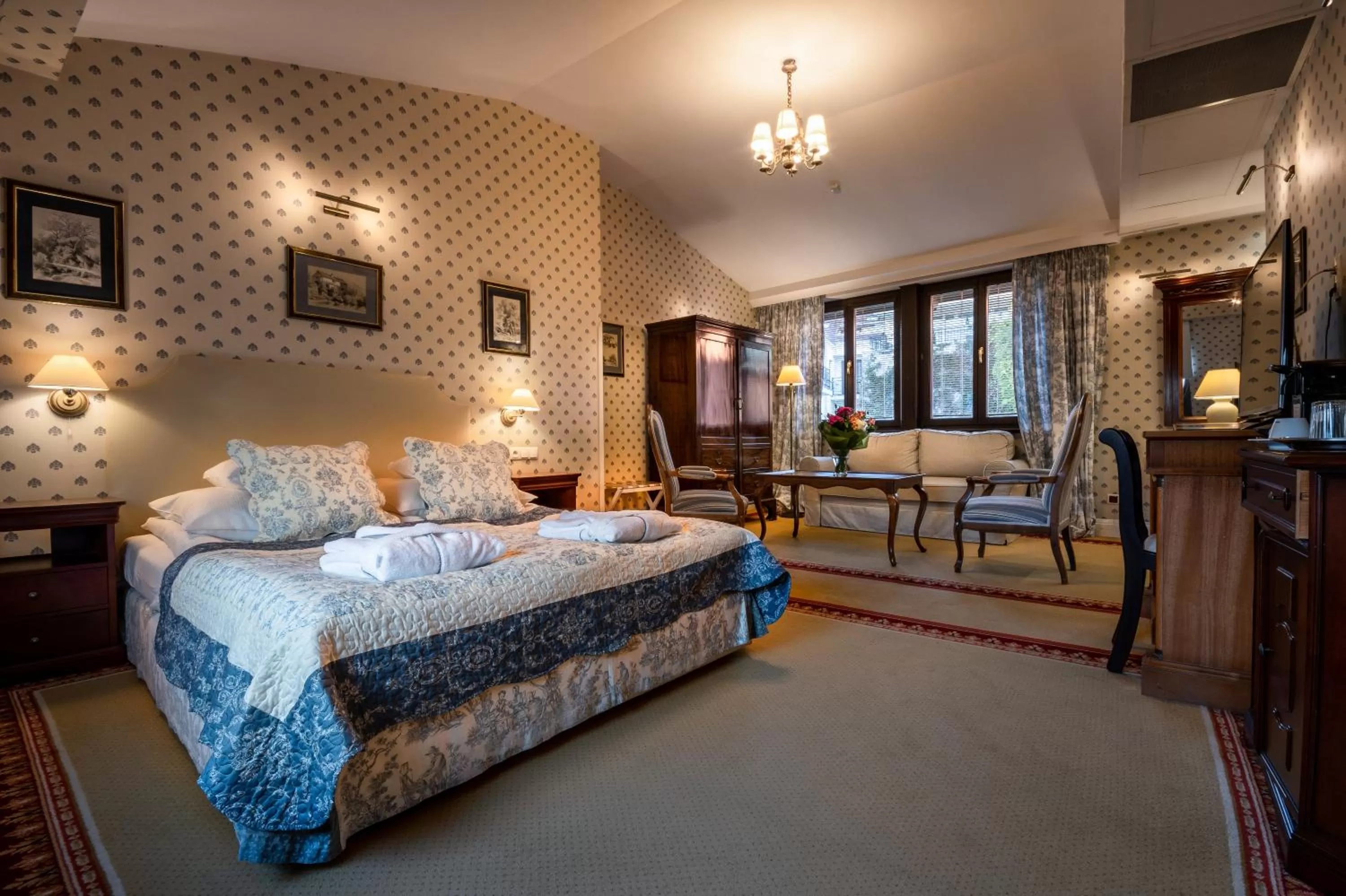 Deluxe Double Room in Hotel Gródek