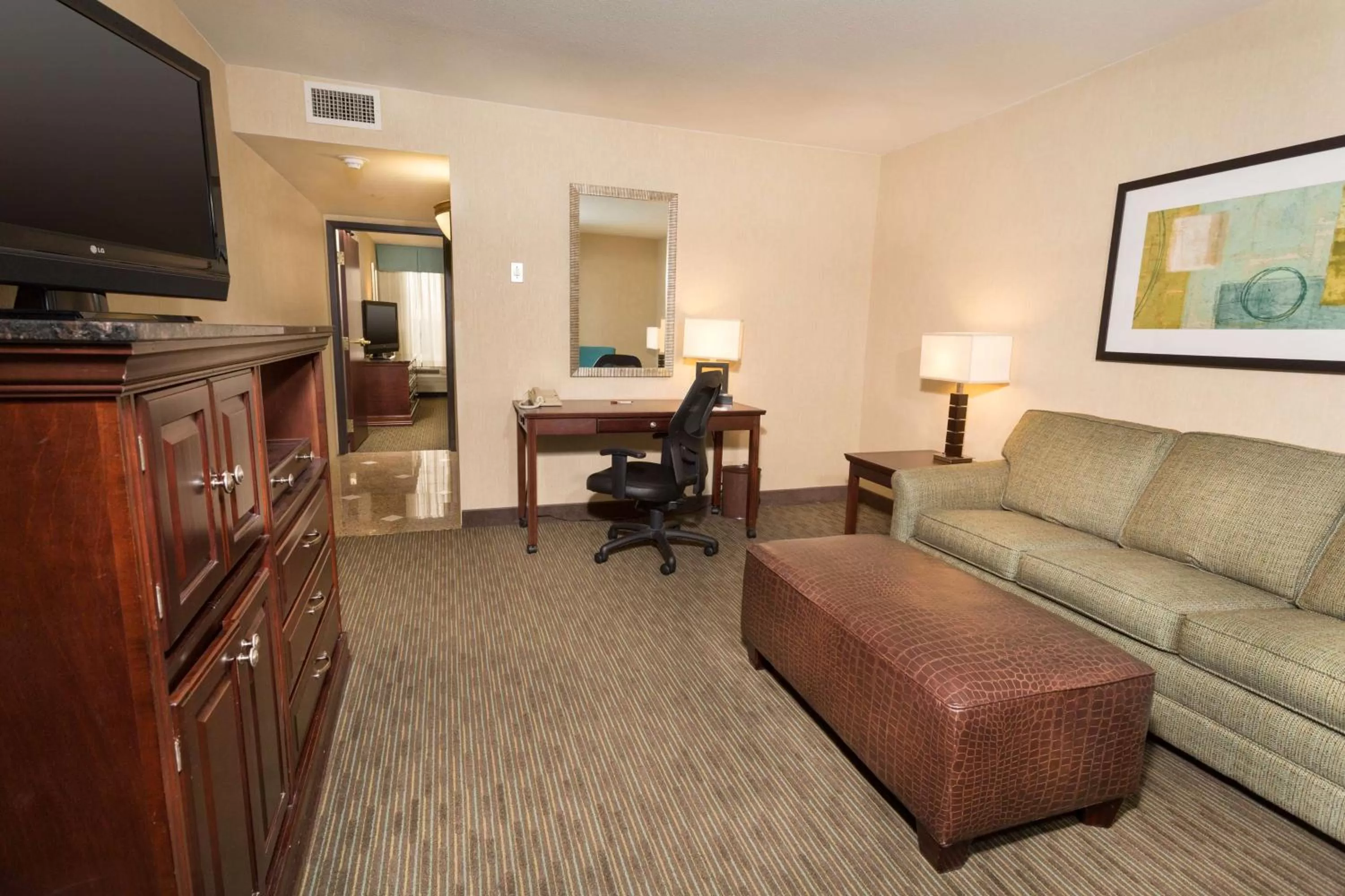 King Suite with Sofa Bed in Troy Inn & Suites