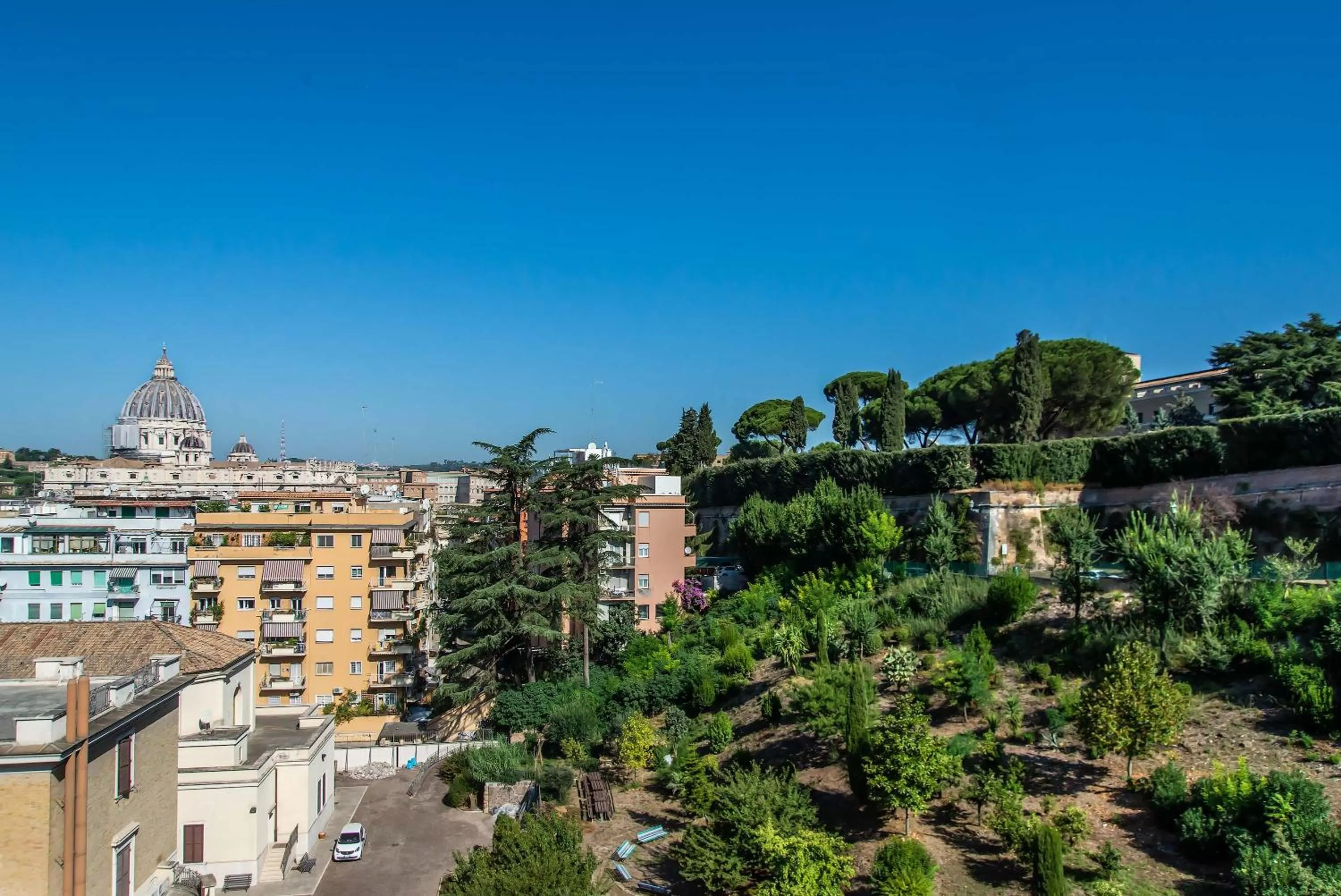 City view in Bloom Hotel Rome