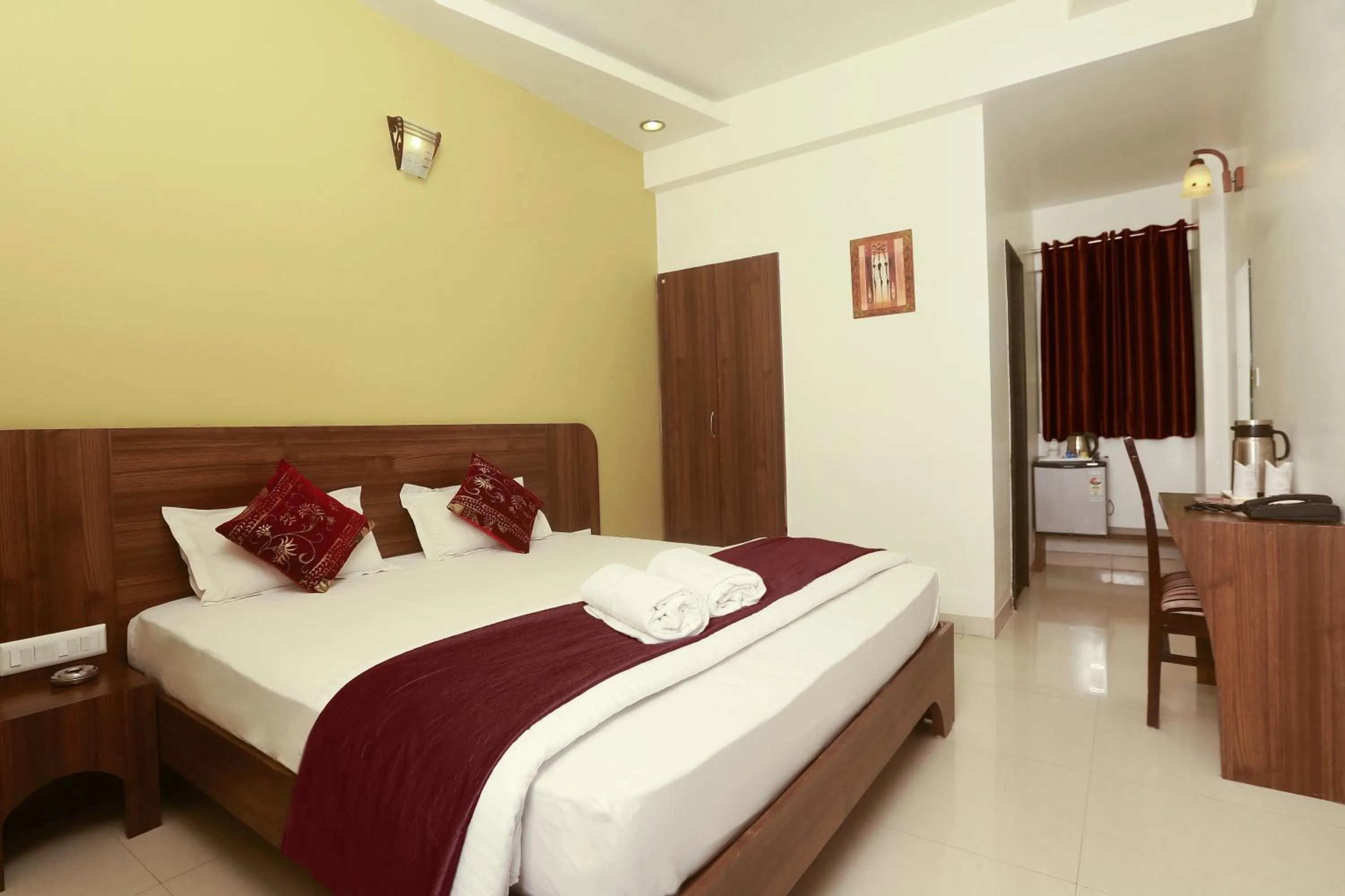Bed in Hotel Metropolitan
