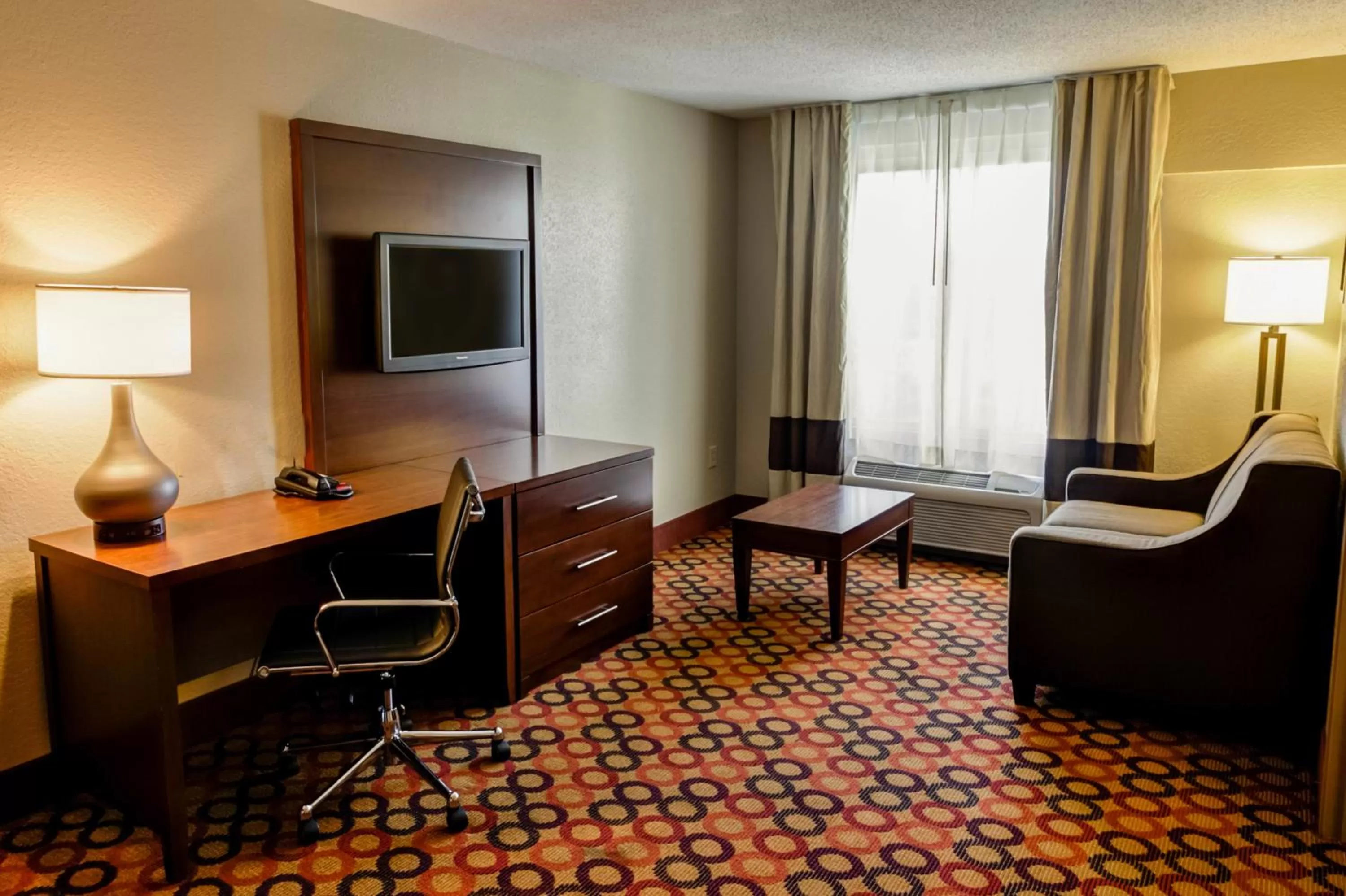 King Suite with Roll in Shower - Accessible/Non-Smoking in Charlotte Suites by IHG