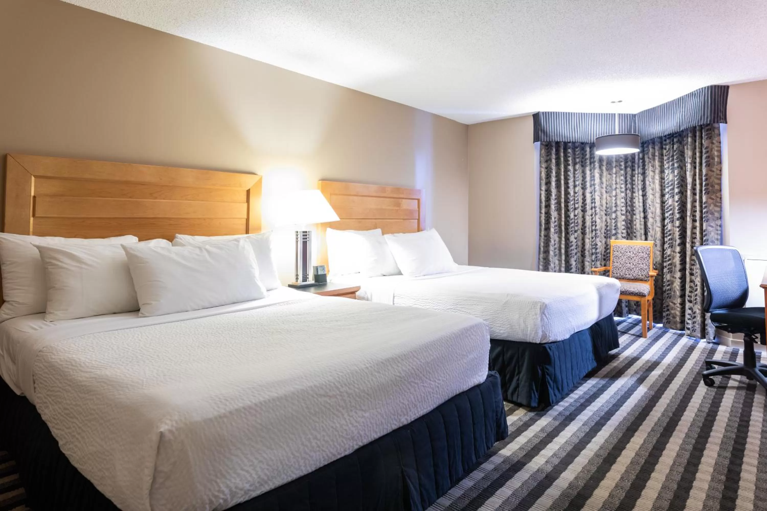 Deluxe Queen Room with Two Queen Beds - Non-Smoking in Royal Hotel West Edmonton, Trademark Collection by Wyndham