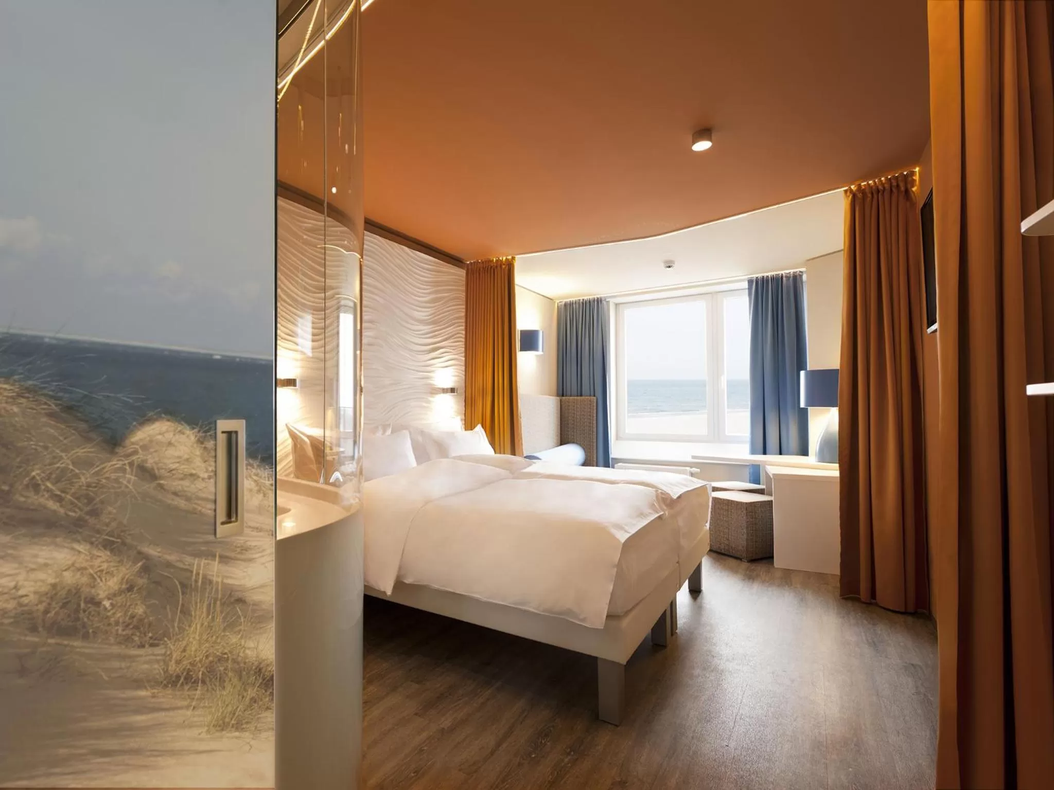 Doppelzimmer seitlicher Meerblick - single occupancy in aja Warnemünde