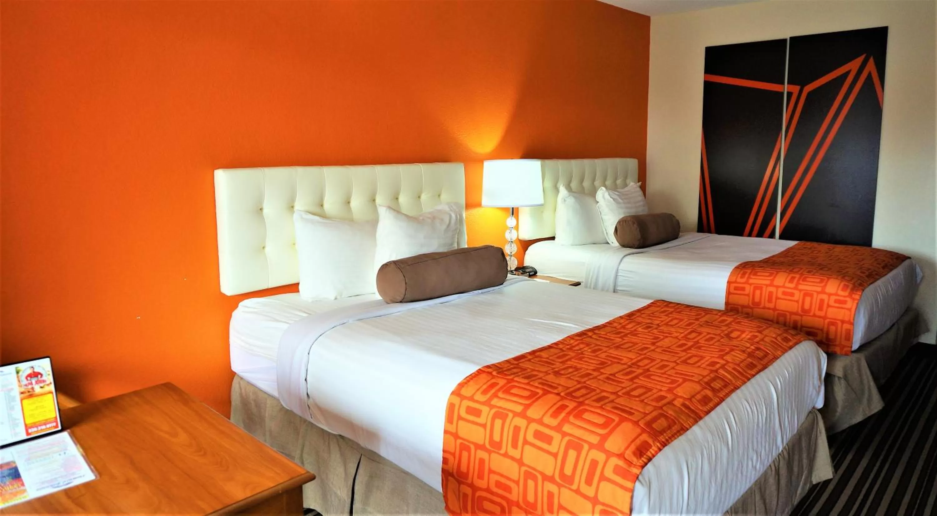 Double Room with Two Double Beds - Smoking in Howard Johnson by Wyndham Greensboro Near the Coliseum