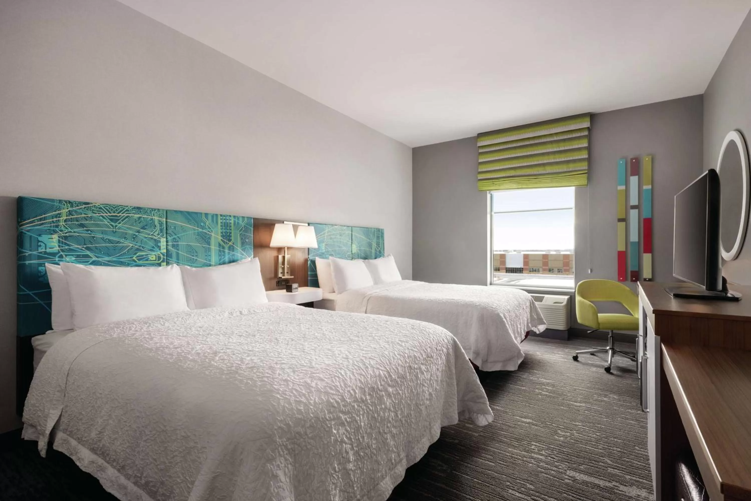 Queen Room with Two Queen Beds in Hampton Inn Brooklyn Park