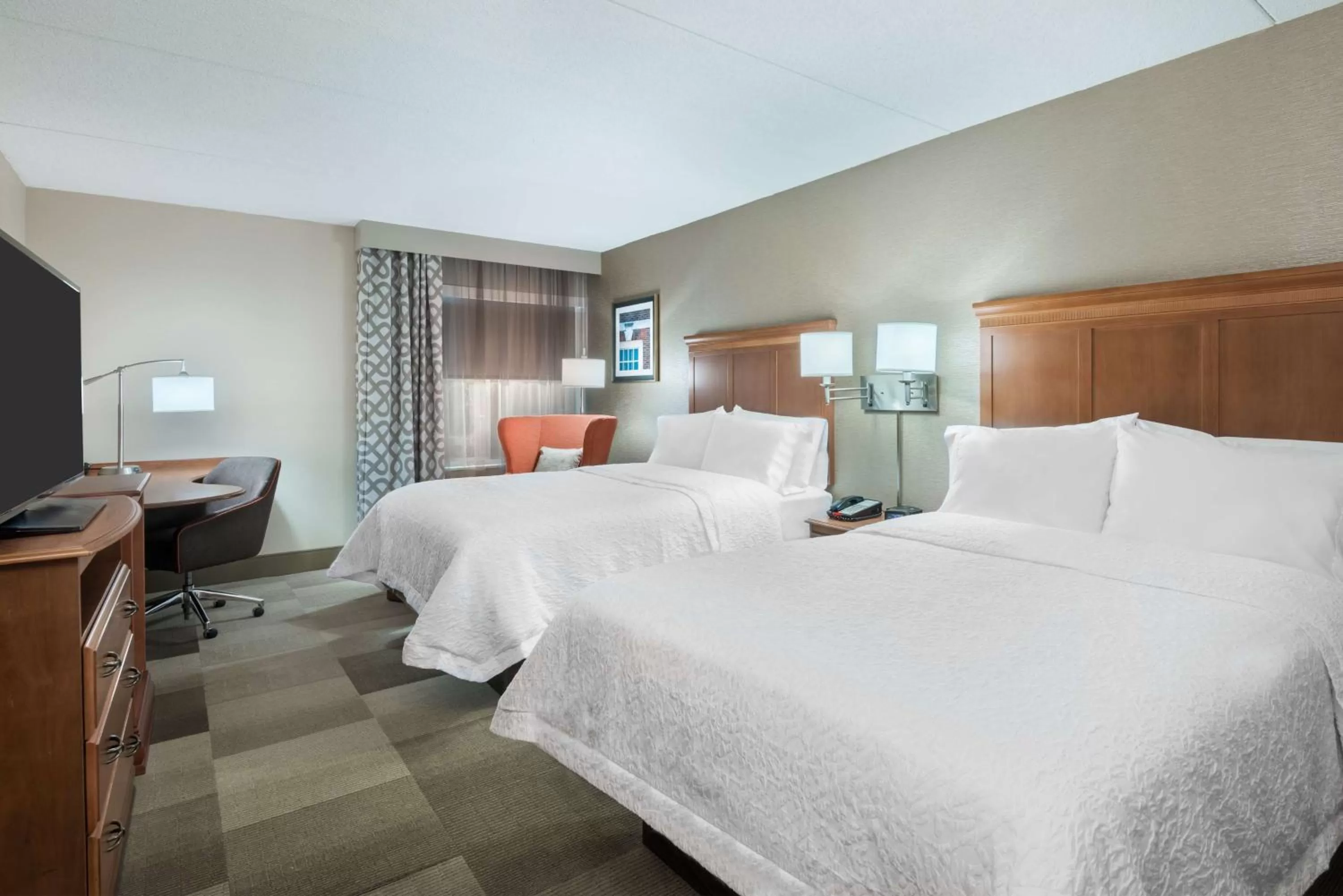 Double Room with Two Double Beds - Non-Smoking in Hampton Inn Danbury