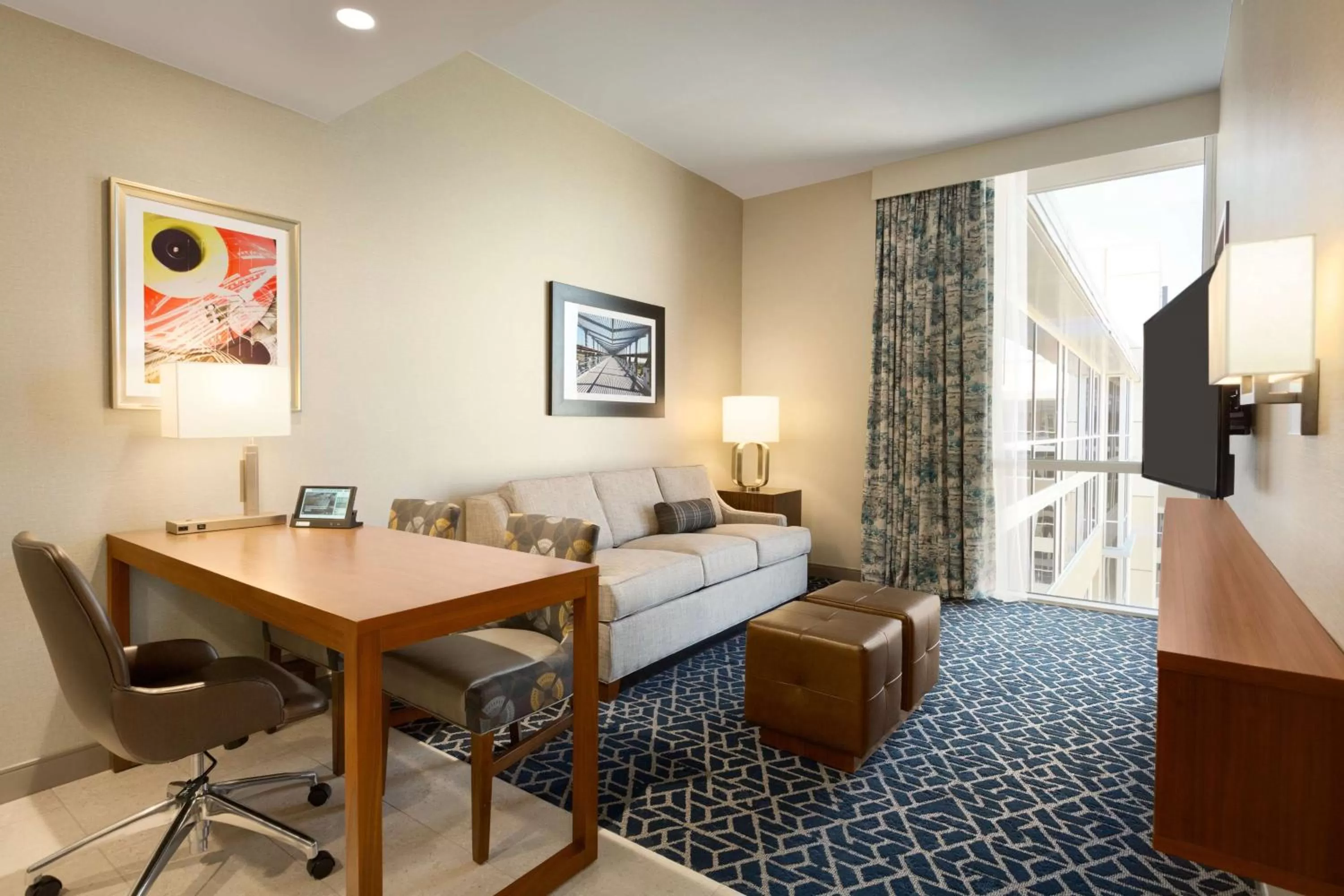 Two-Room Queen Suite with Two Queen Beds in Embassy Suites By Hilton Denton Convention Center
