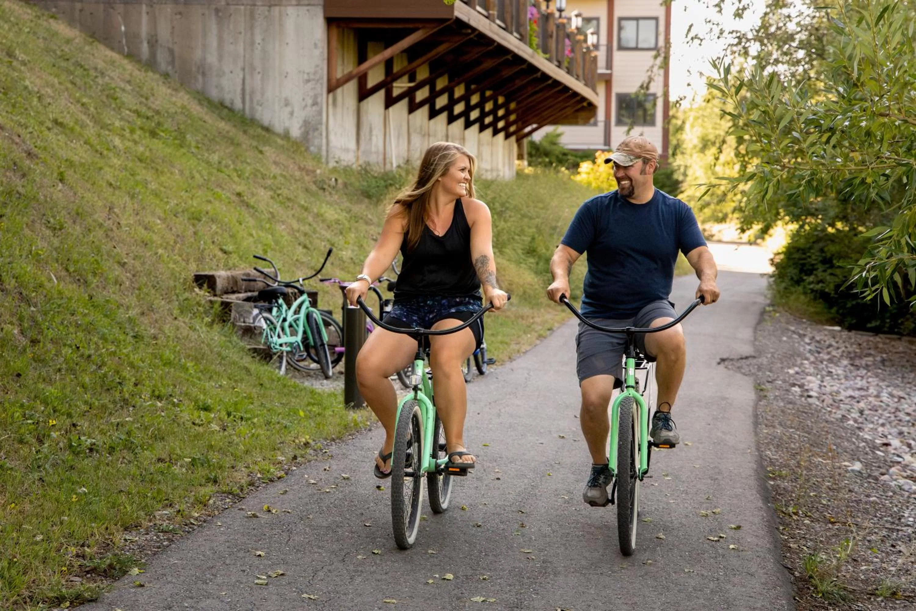 Cycling in Whitefish Riverfront Hotel
