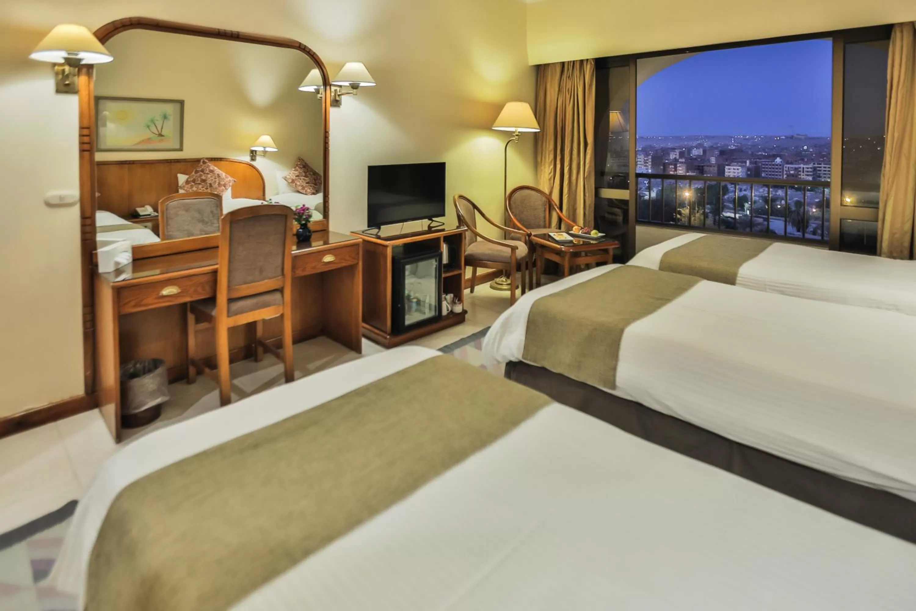 Double or Twin Room with City View in Basma Hotel Aswan