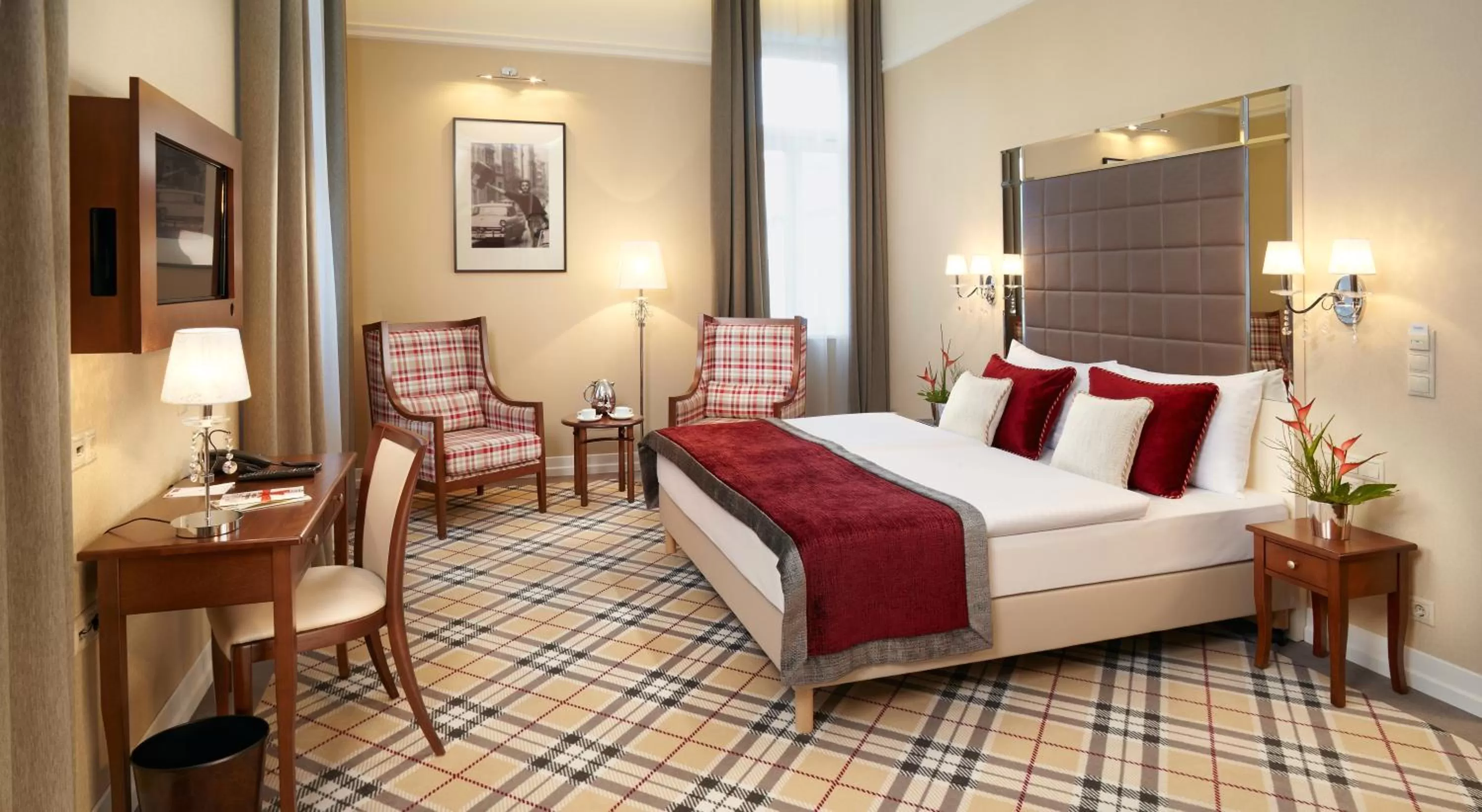 Deluxe Double Room with Balcony in Mirage Medic Hotel