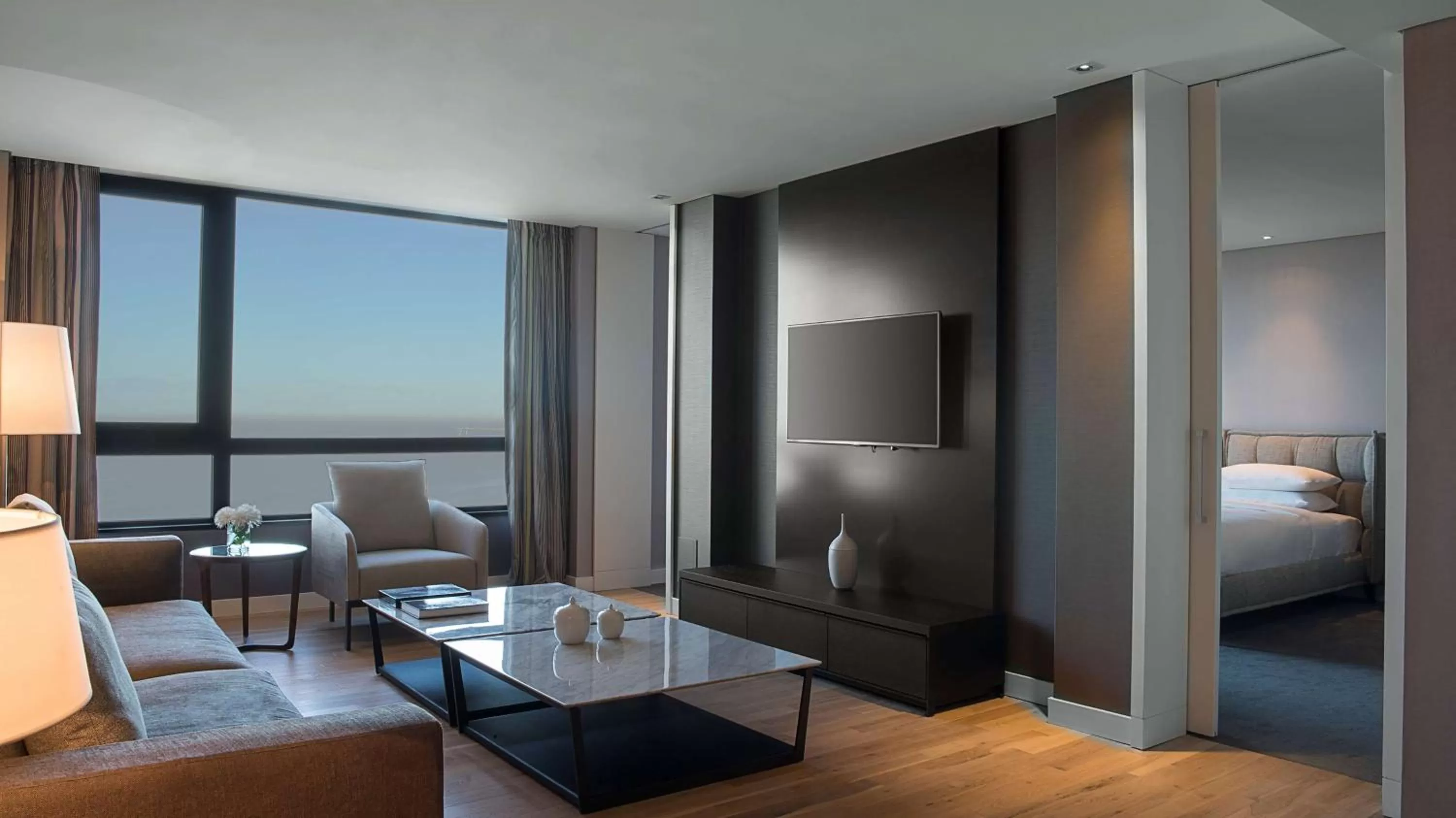 Photo of the whole room, Bed in Hyatt Centric Montevideo