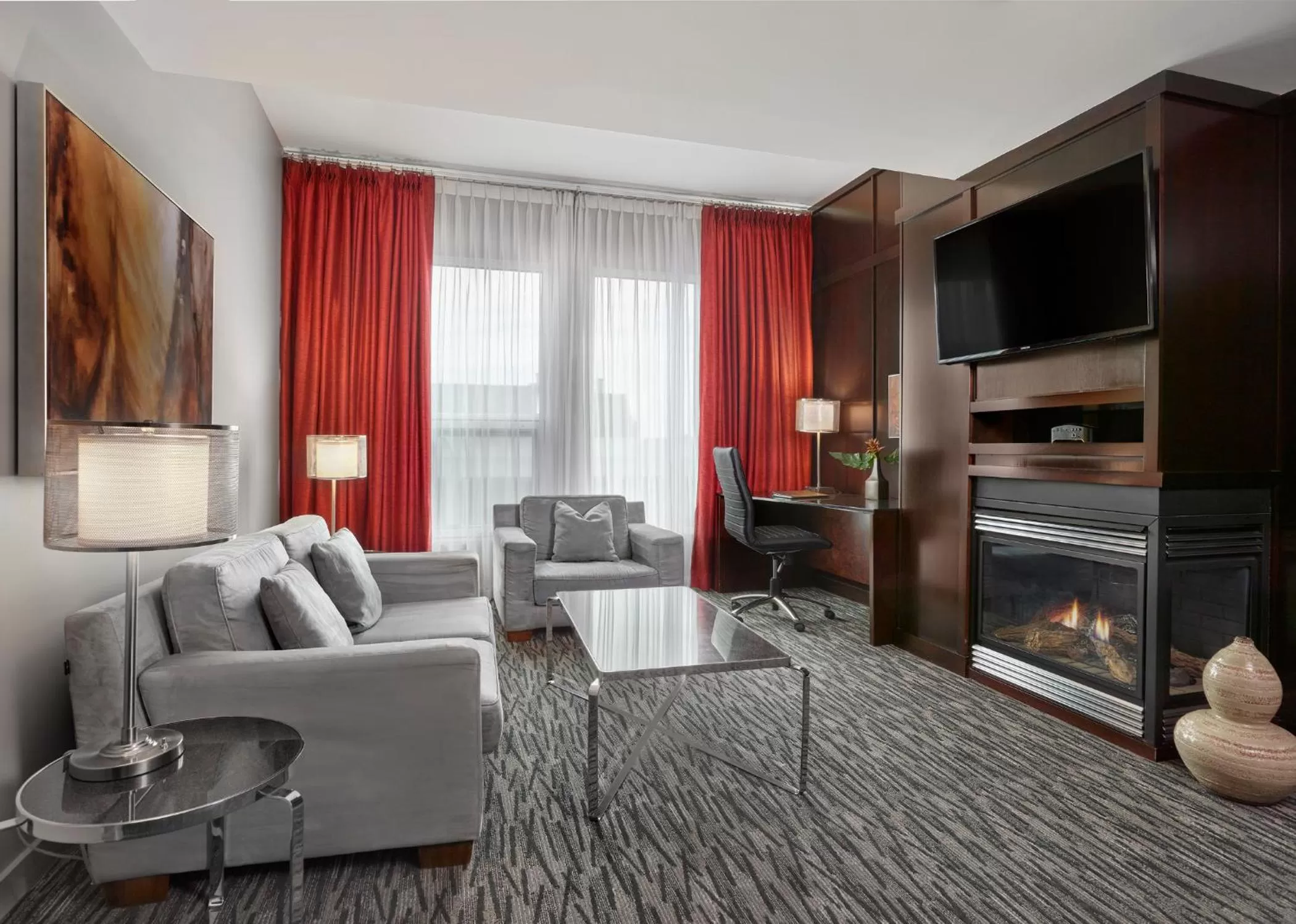 Living room in Matrix Hotel