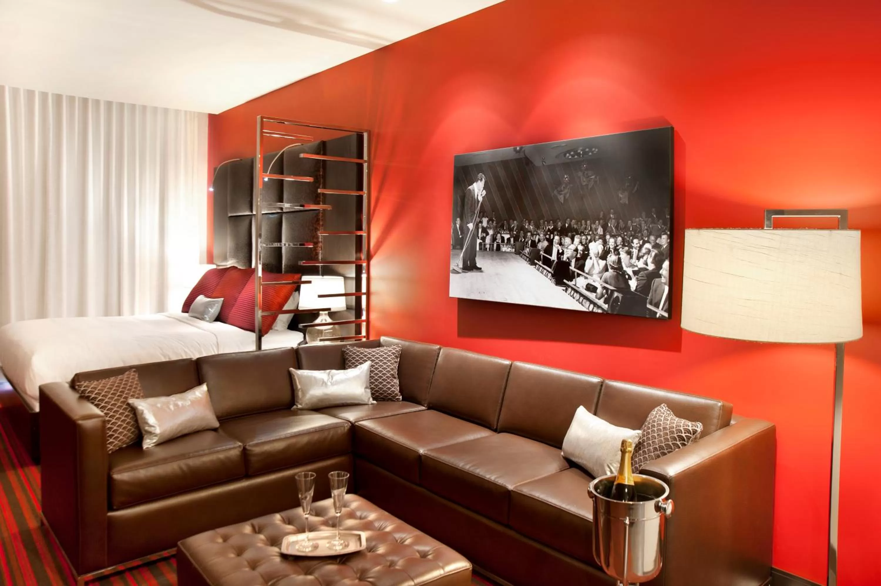 King Suite with Sofa Bed in Golden Gate Casino Hotel