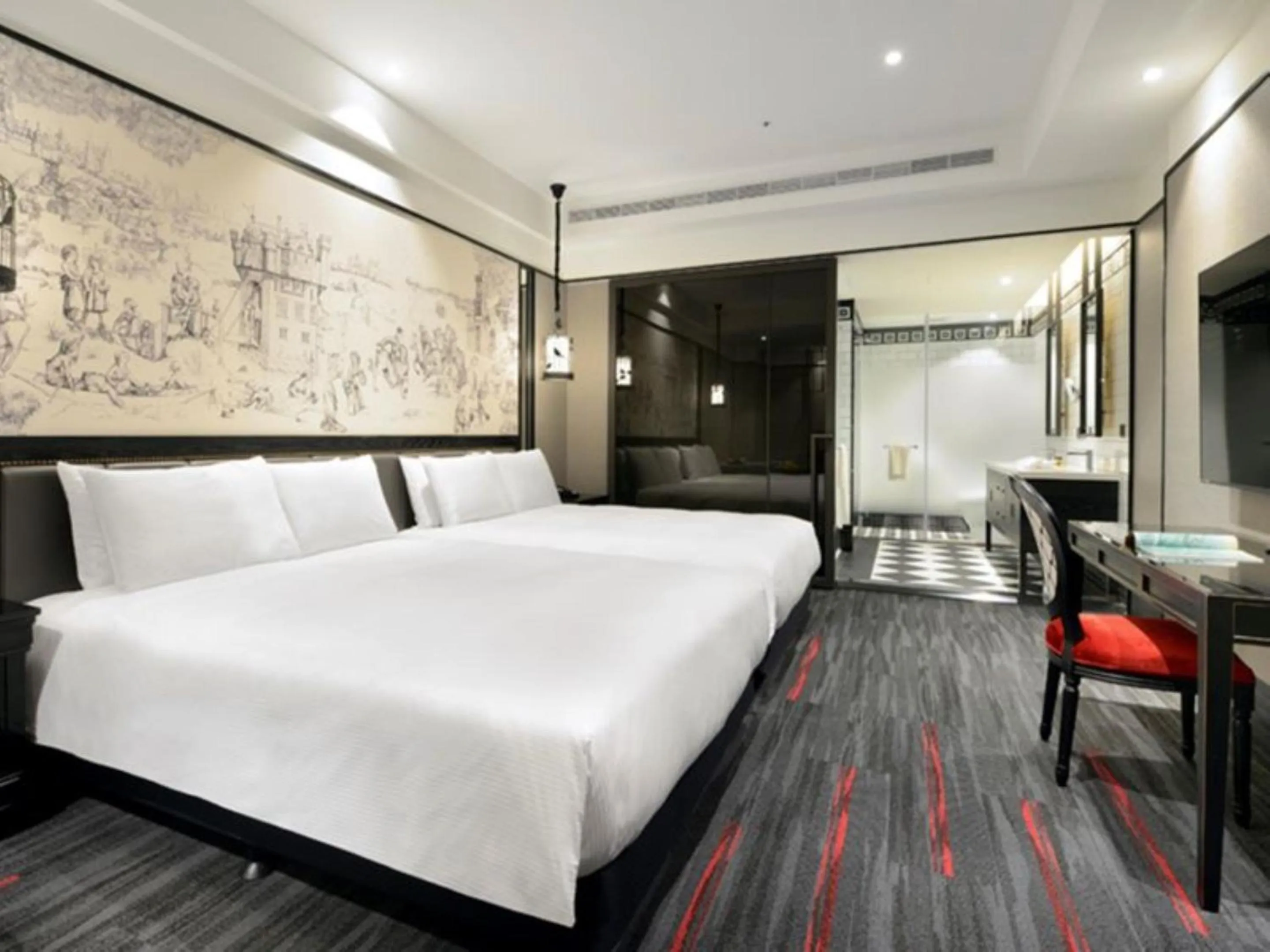 Deluxe Quadruple Room(No Window) in Just Palace Hotel