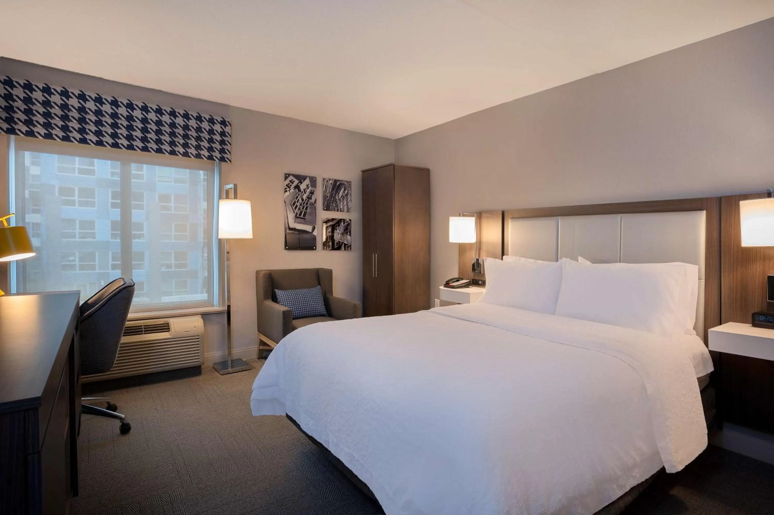 Queen Room with Roll-In Shower - Disability Access/Non-Smoking in Hampton Inn by Hilton Boston/Cambridge