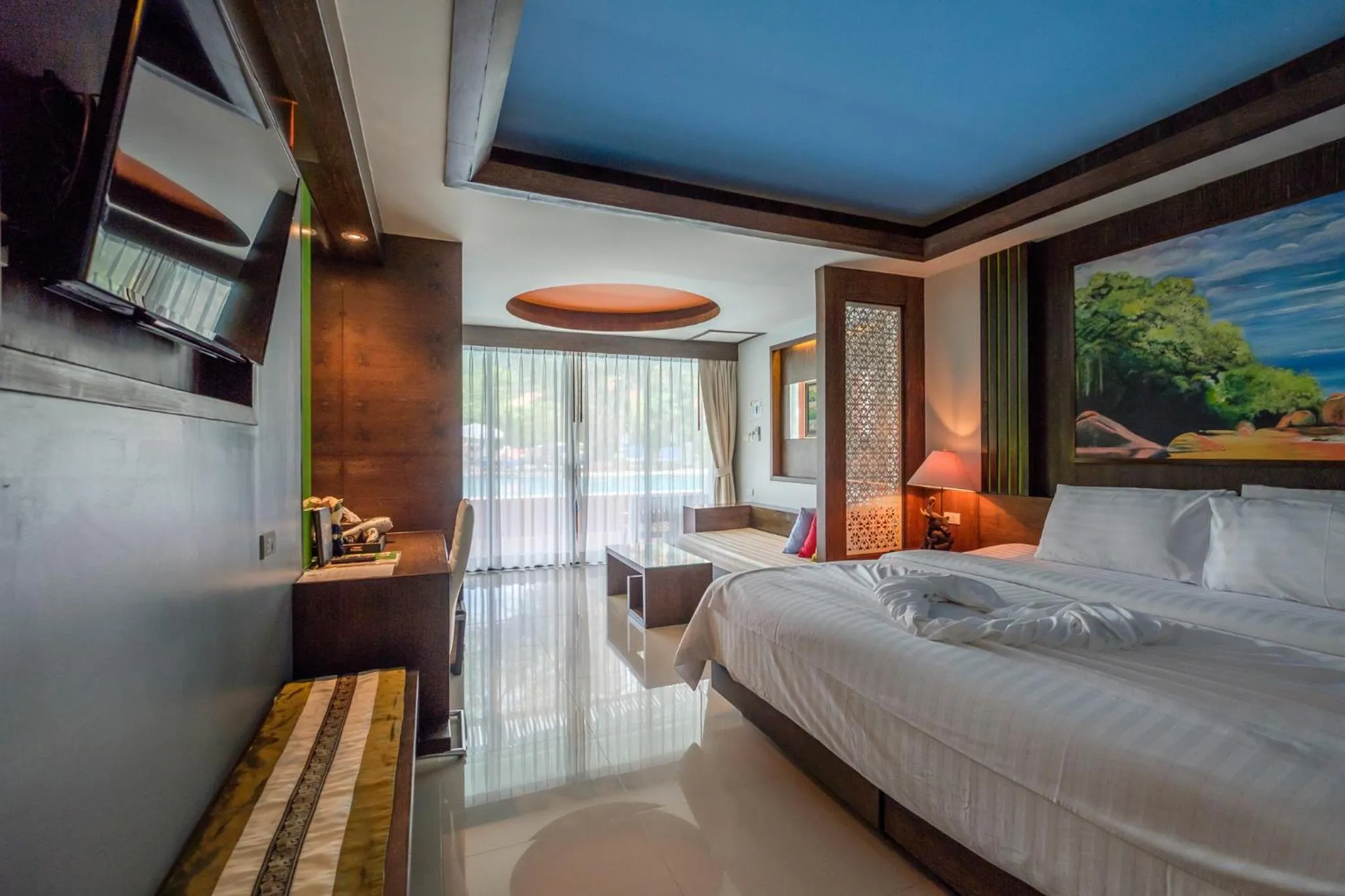 Grand Deluxe Double or Twin Room with Pool Access in Naina Resort & Spa - SHA Extra Plus