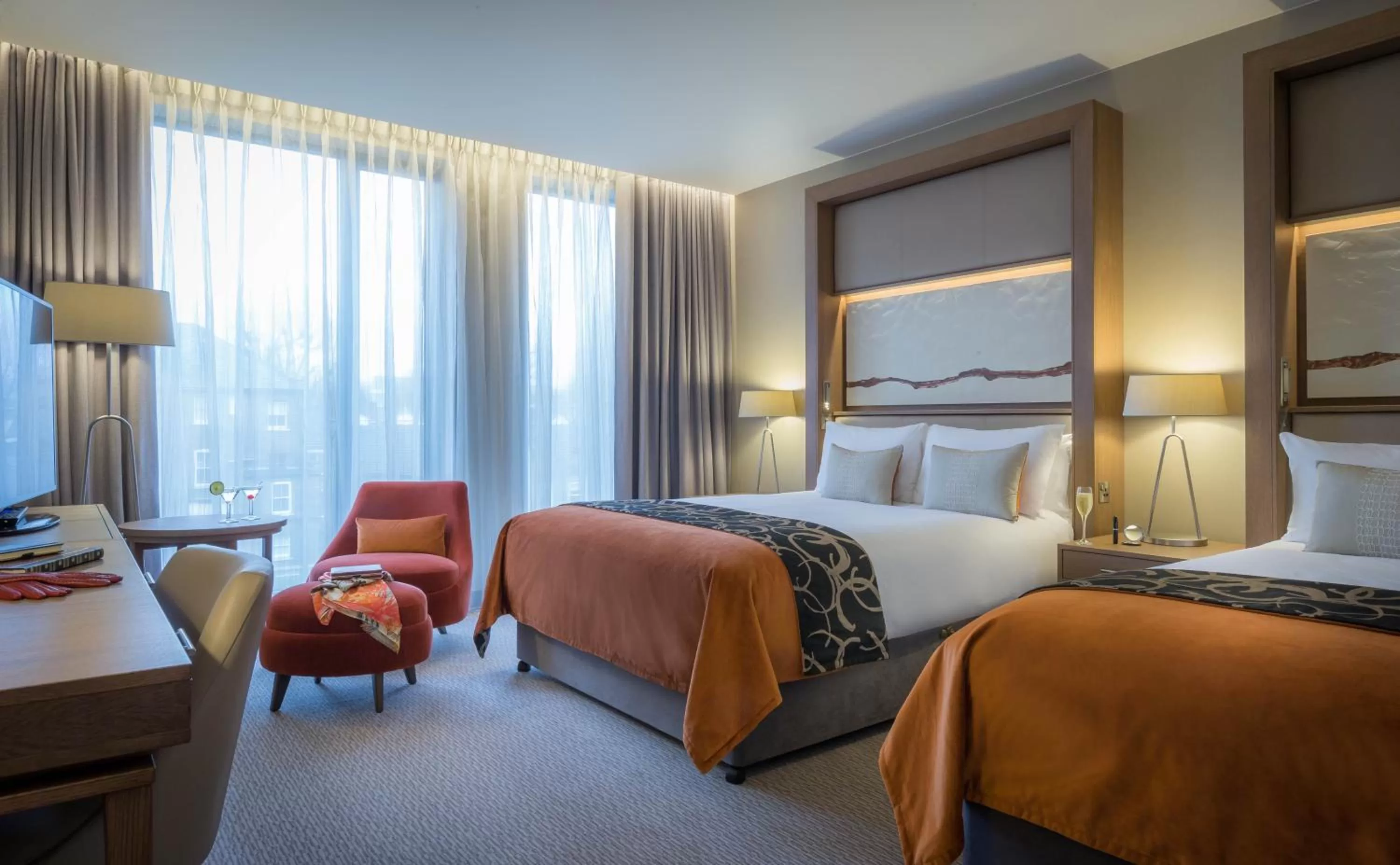 Executive Double & Single Room in Clayton Hotel Chiswick