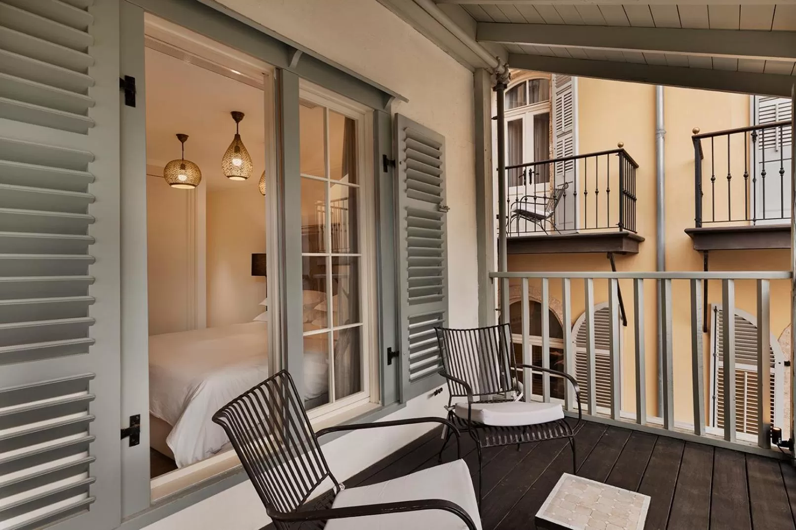 Villa Norton Building Classic Room with Terrace at The - single occupancy in The Drisco Hotel Tel Aviv - Relais & Châteaux