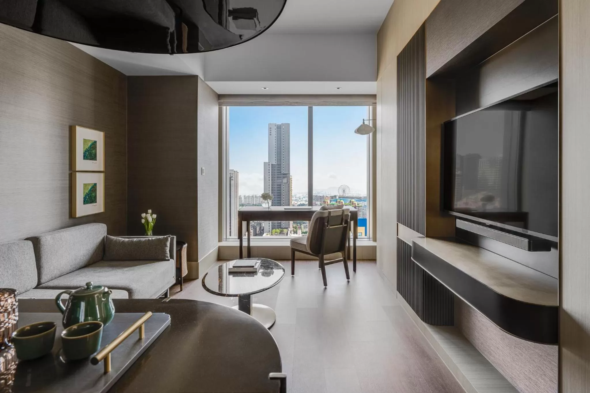 Junior King Suite with Harbor View in InterContinental Kaohsiung by IHG