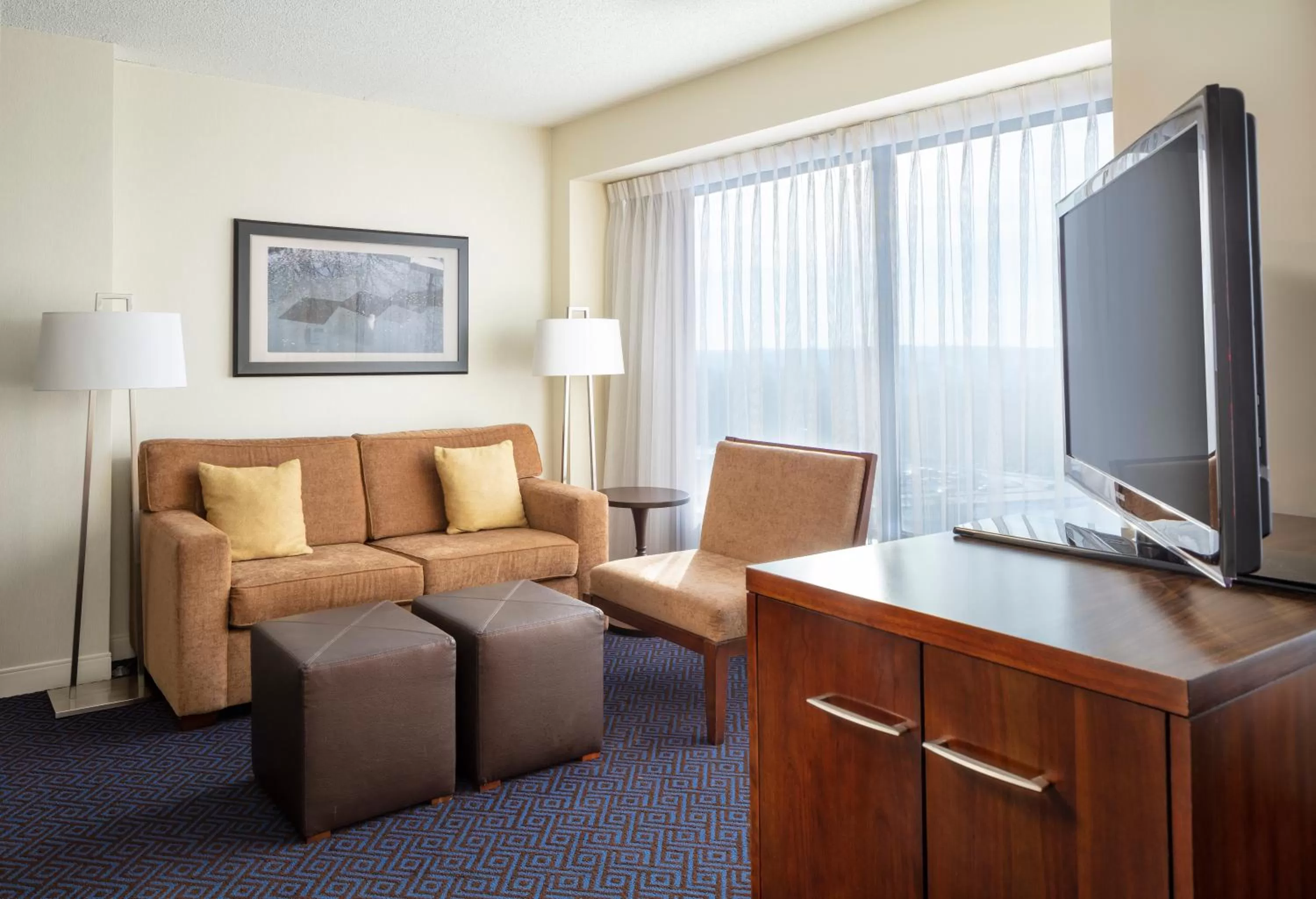 Double Room with Accessible Shower - Disability Access in Hyatt Regency Lisle near Naperville