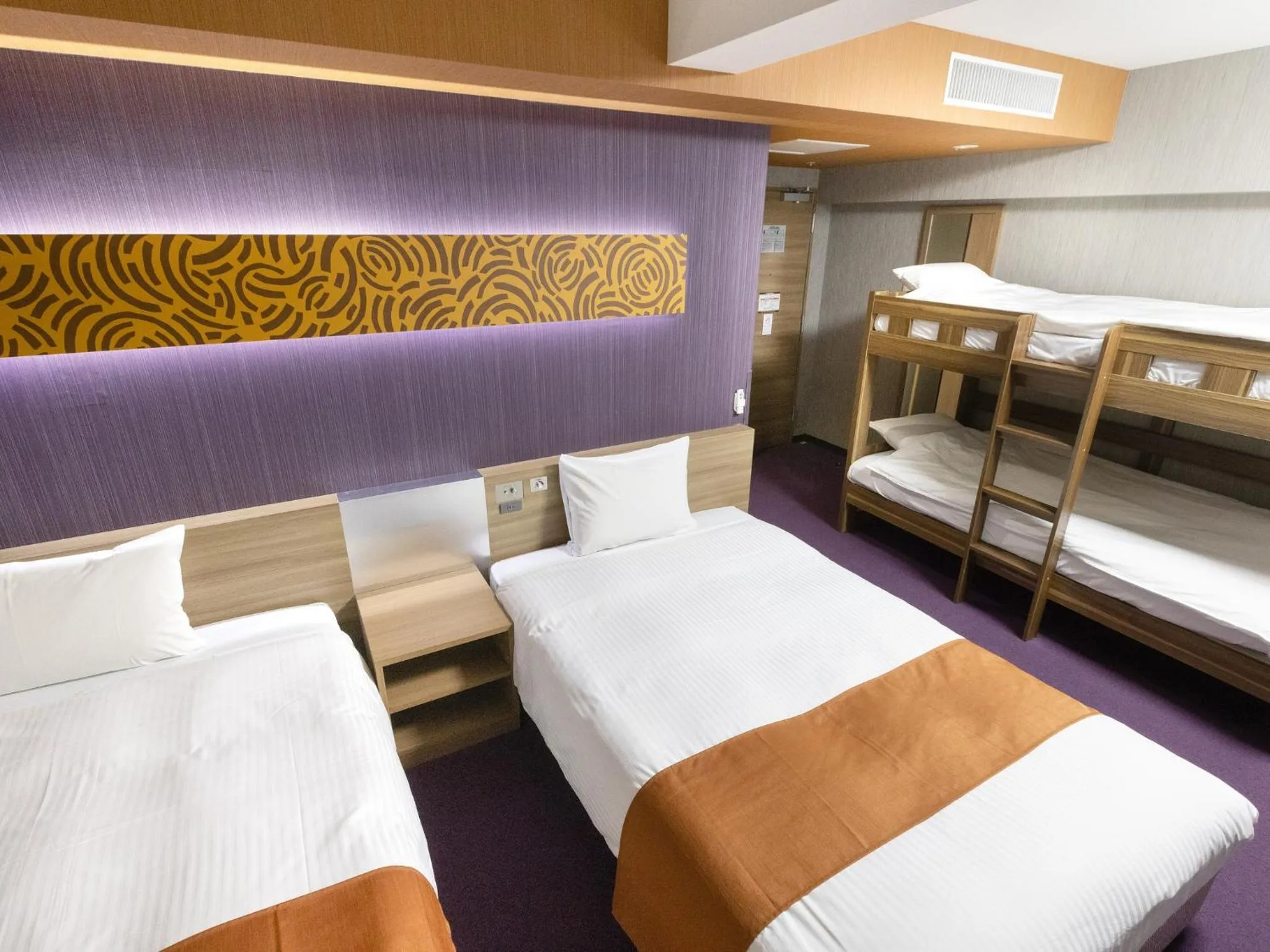 Twin Room with Bunk bed - Nonsmoking in Hotel Wing International Nagoya