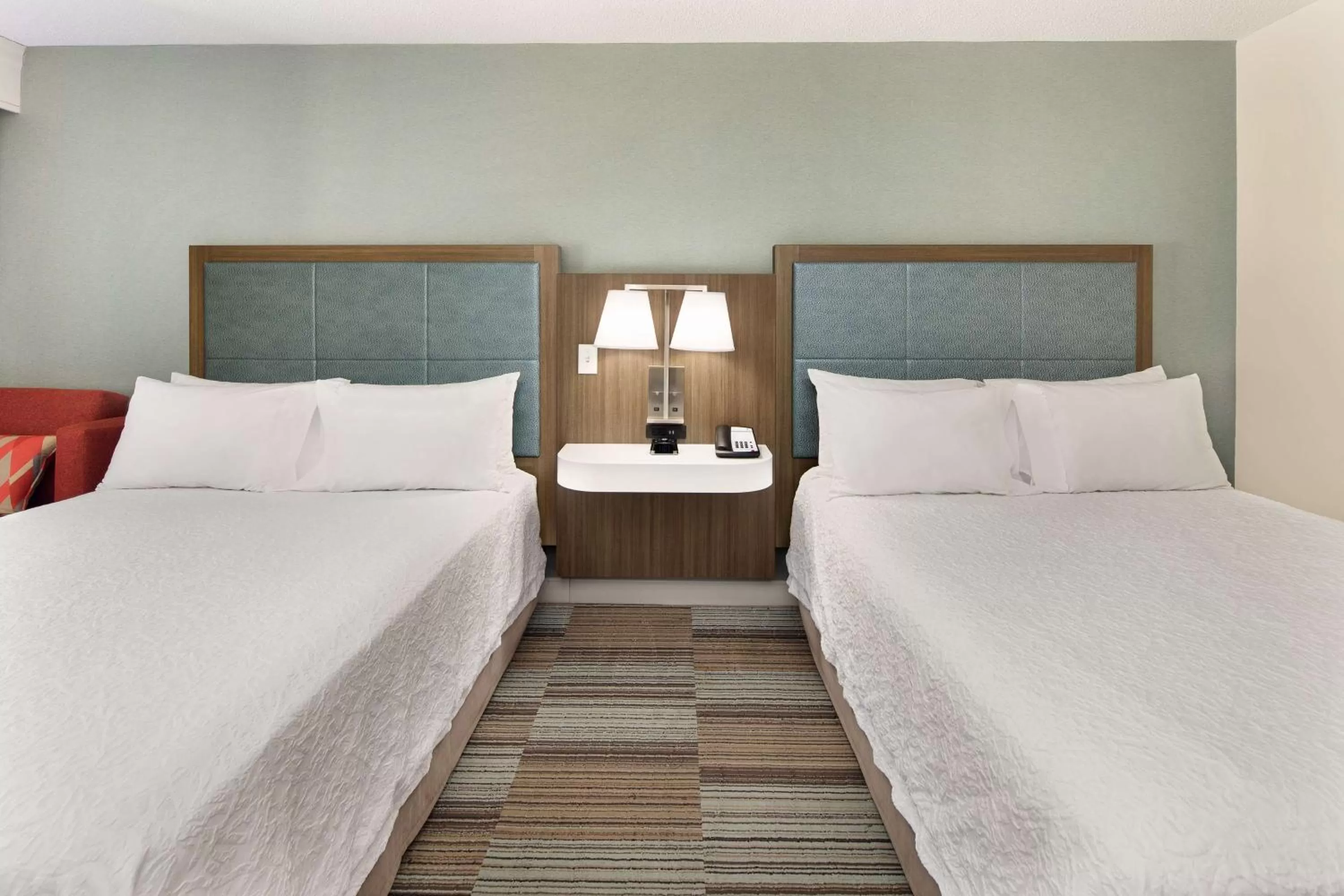 Queen Room with Two Queen Beds - Mobility Access/Non-Smoking in Hampton Inn Atlanta-Georgia Tech-Downtown