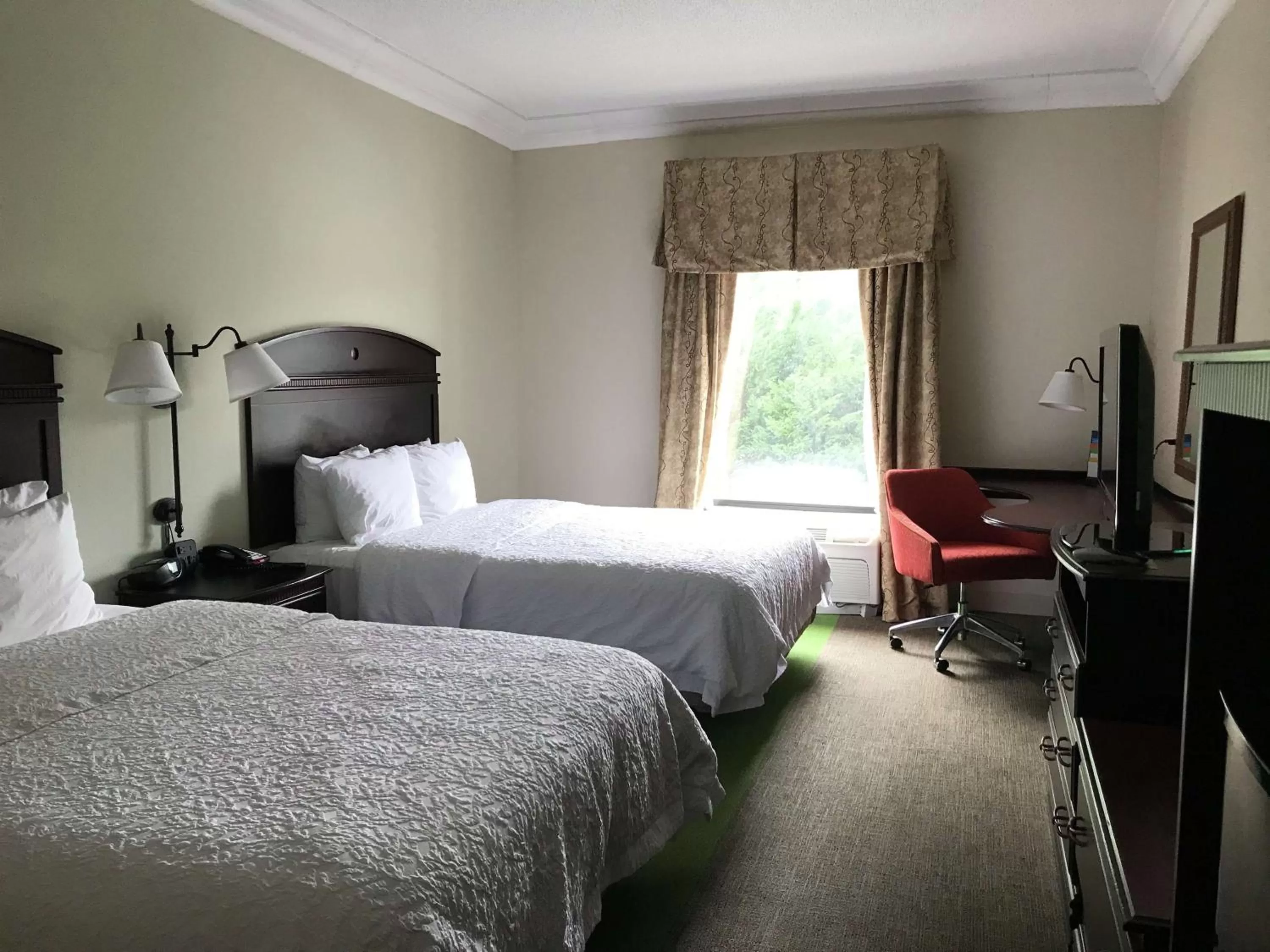 Queen Room with Two Queen Beds - Mobility Access/Non-Smoking in Hampton Inn Vidalia