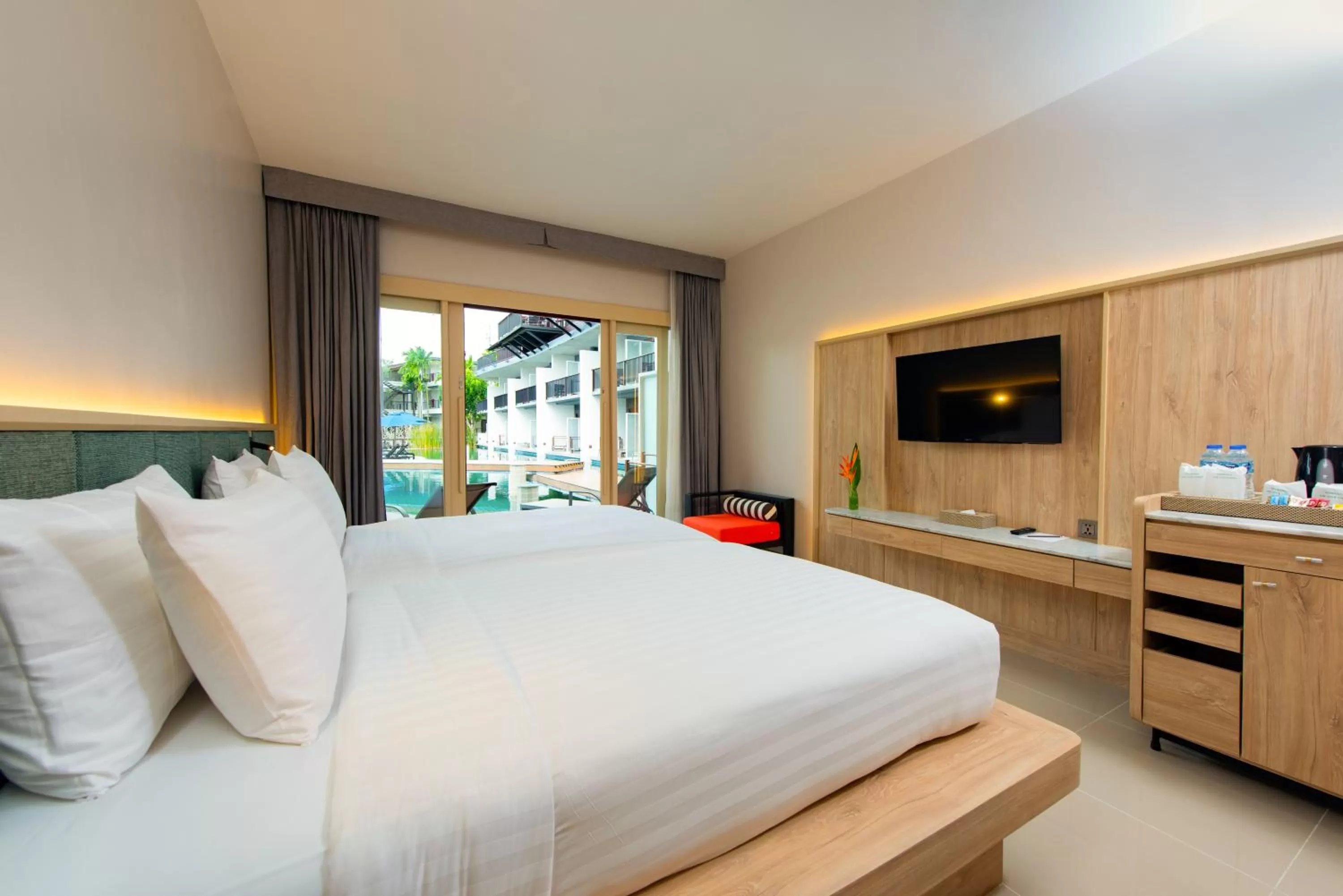 Deluxe Pool Access Room - Free Mini-bar (Once Per Stay) in Holiday Ao Nang Beach Resort, Krabi