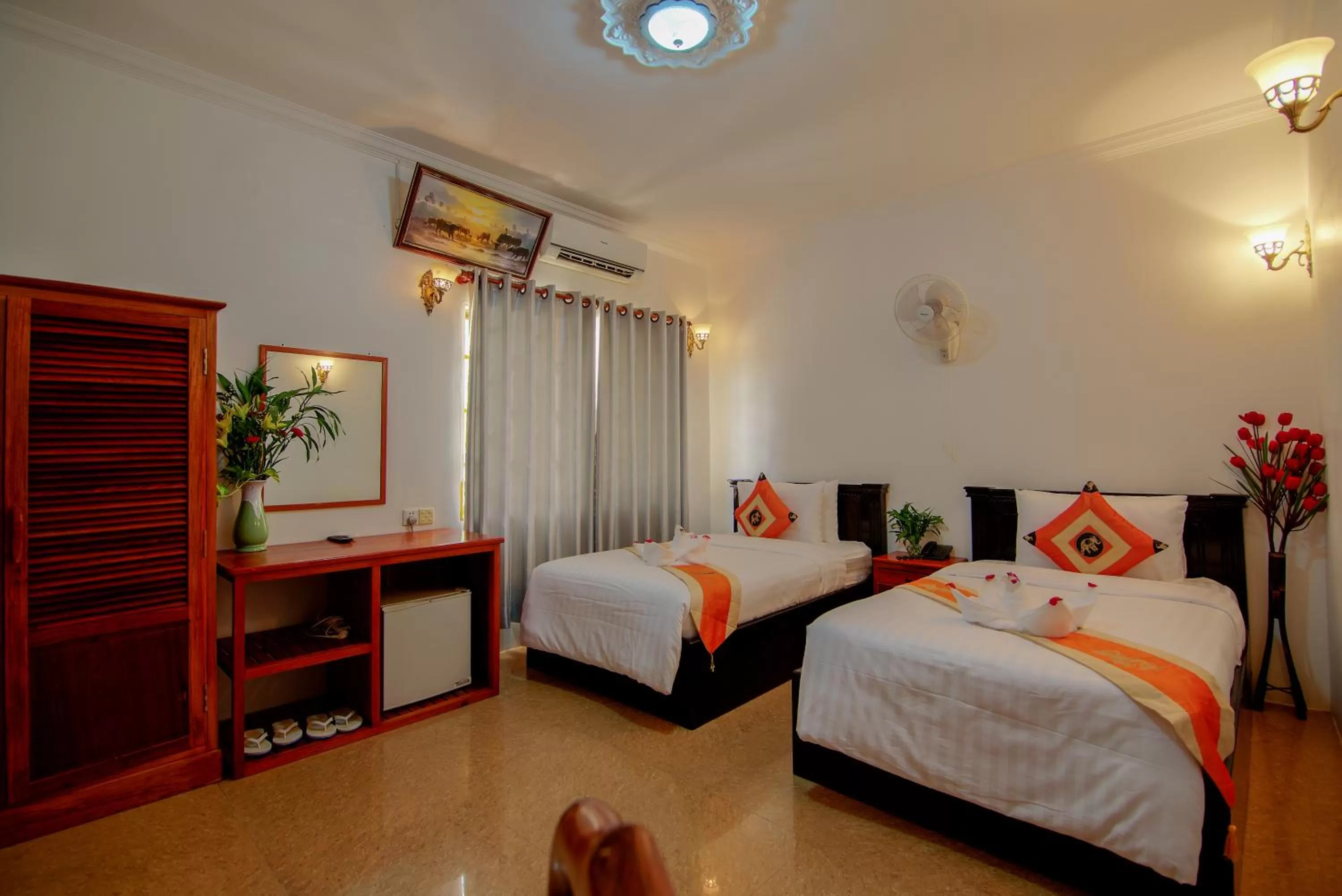 Superior Twin Room in Bou Phanith Villa