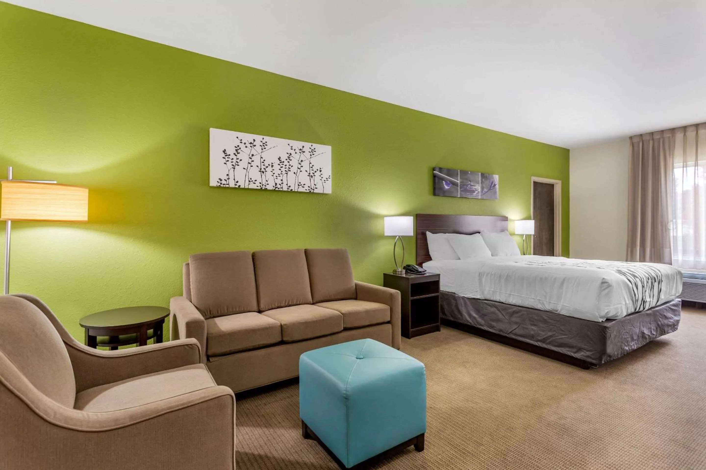 King Suite - Accessible/Non-Smoking in Sleep Inn & Suites Gallatin - Nashville Metro