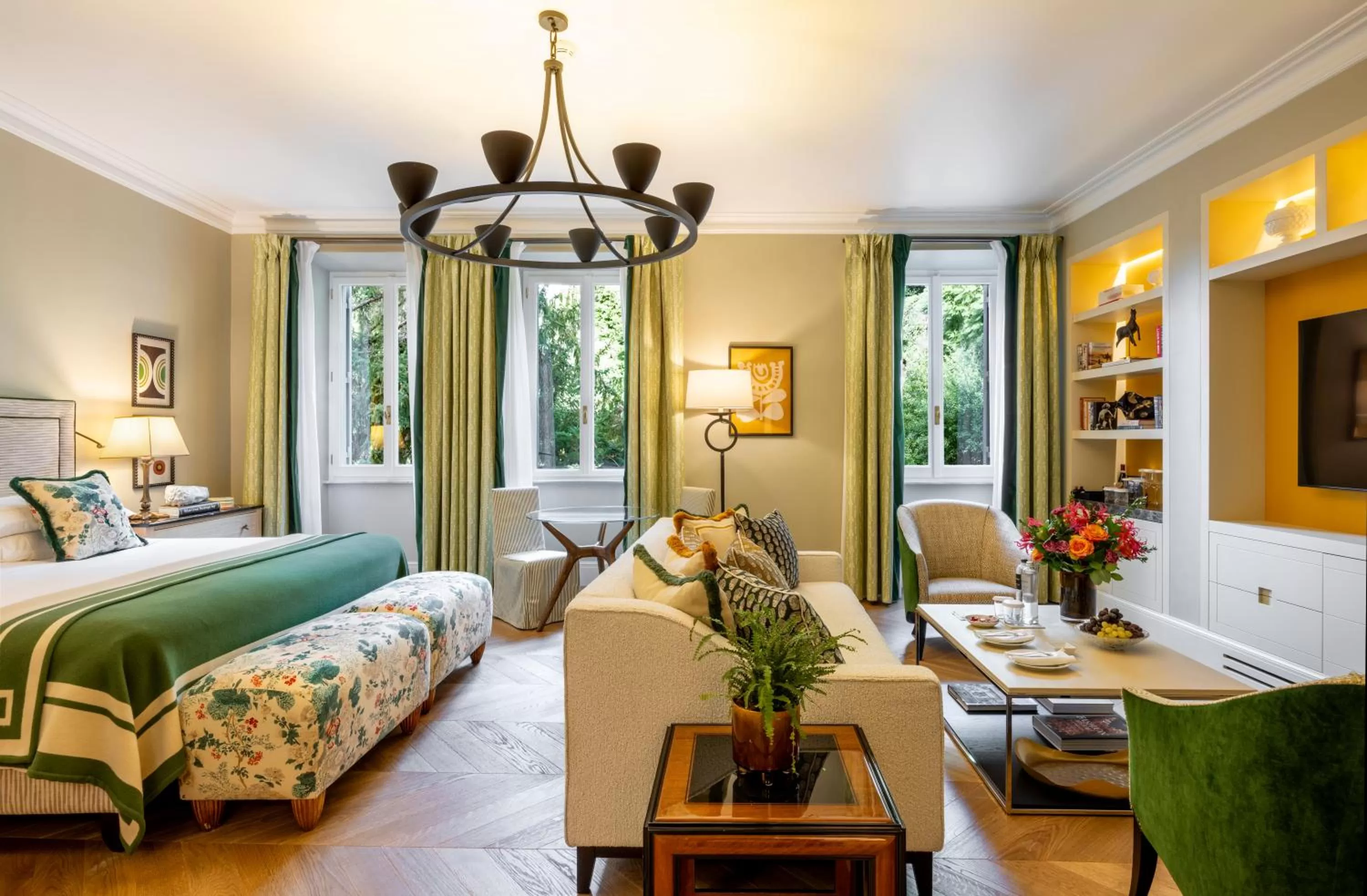 Junior Suite with Garden View in Rocco Forte Hotel De Russie