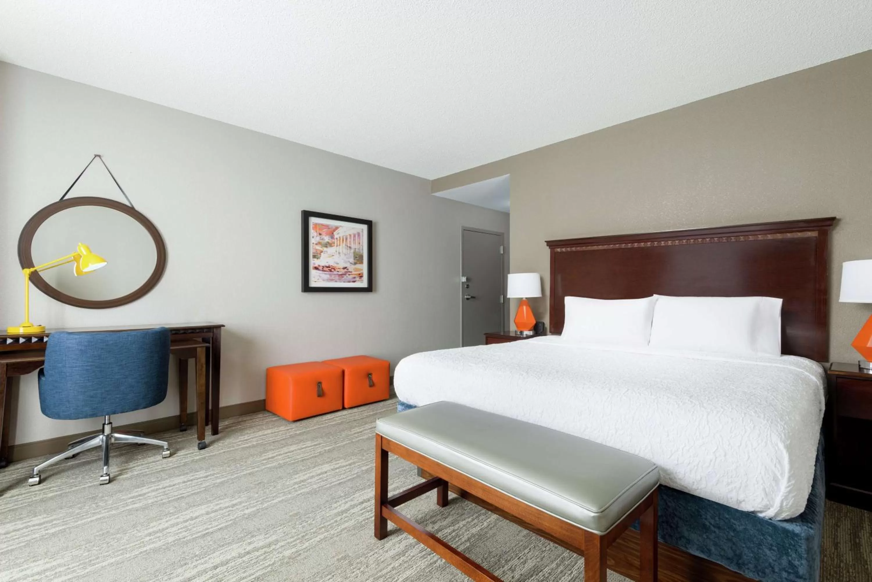 King Room with King Bed - Non-Smoking in Hampton Inn & Suites National Harbor/Alexandria Area